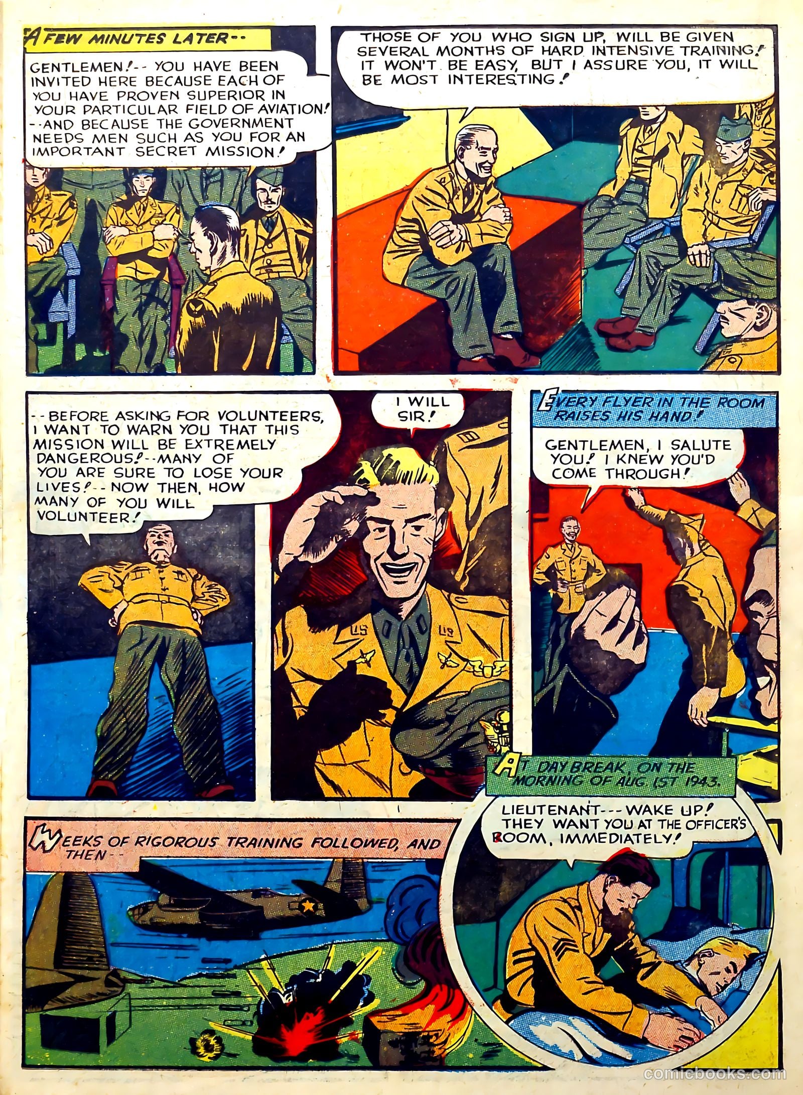 Captain Aero Comics #16 (1941) — page 38 of 52