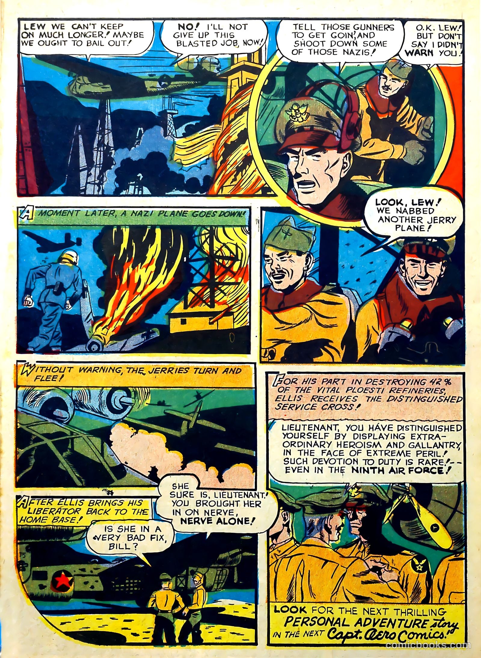Captain Aero Comics #16 (1941) — page 42 of 52