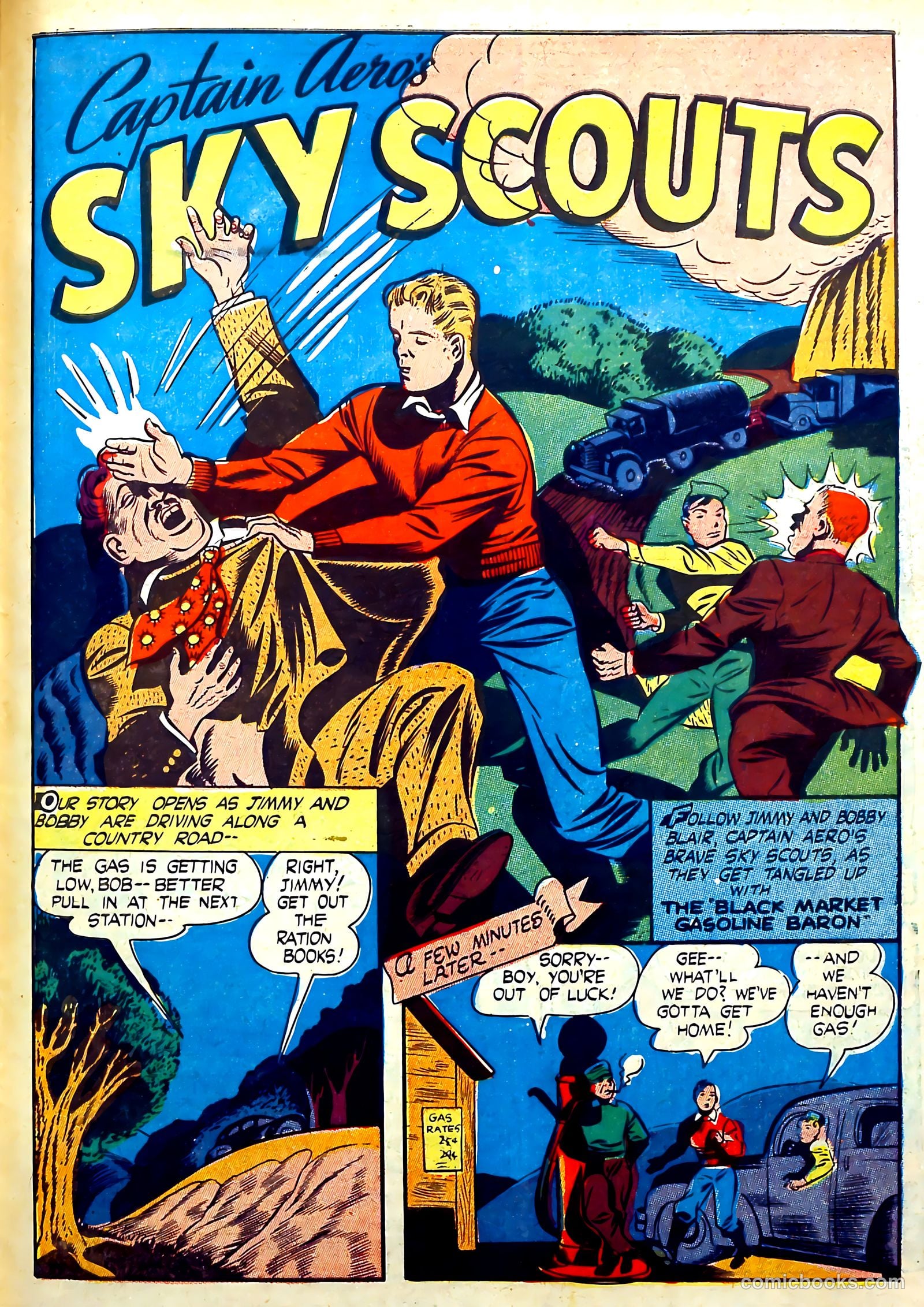 Captain Aero Comics #16 (1941) — page 45 of 52