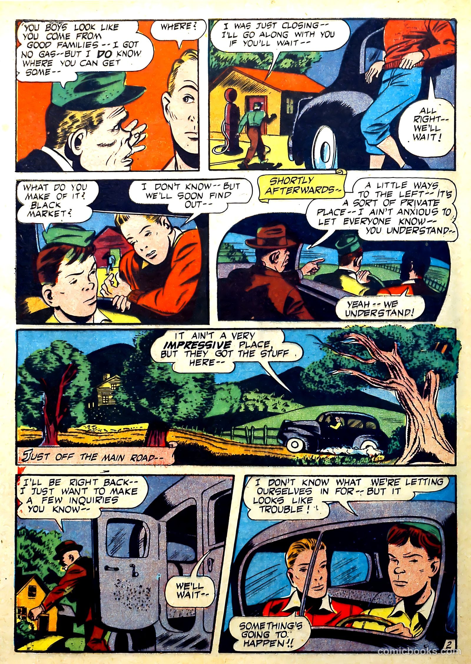 Captain Aero Comics #16 (1941) — page 46 of 52