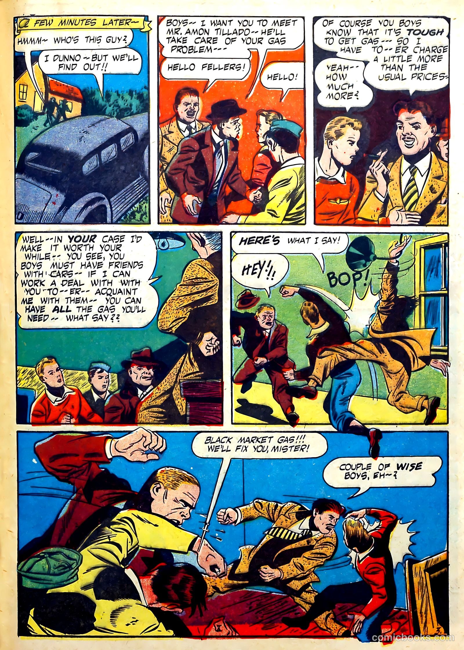 Captain Aero Comics #16 (1941) — page 47 of 52