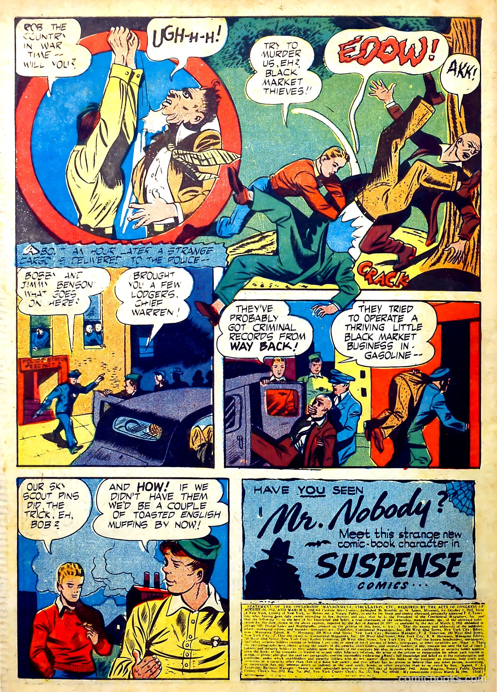 Captain Aero Comics #16 (1941) — page 50 of 52
