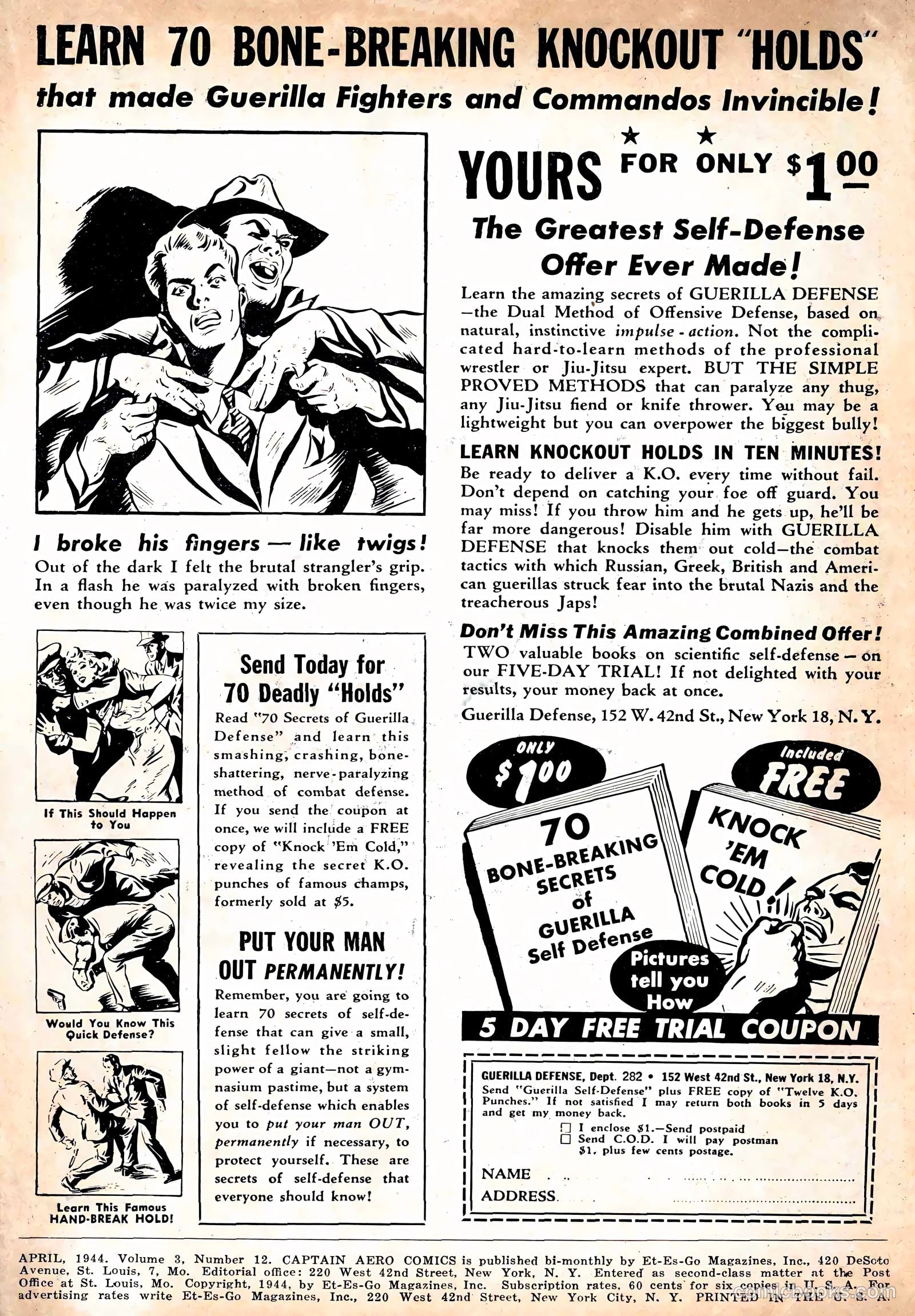 Captain Aero Comics #14 (1941) — page 2 of 60