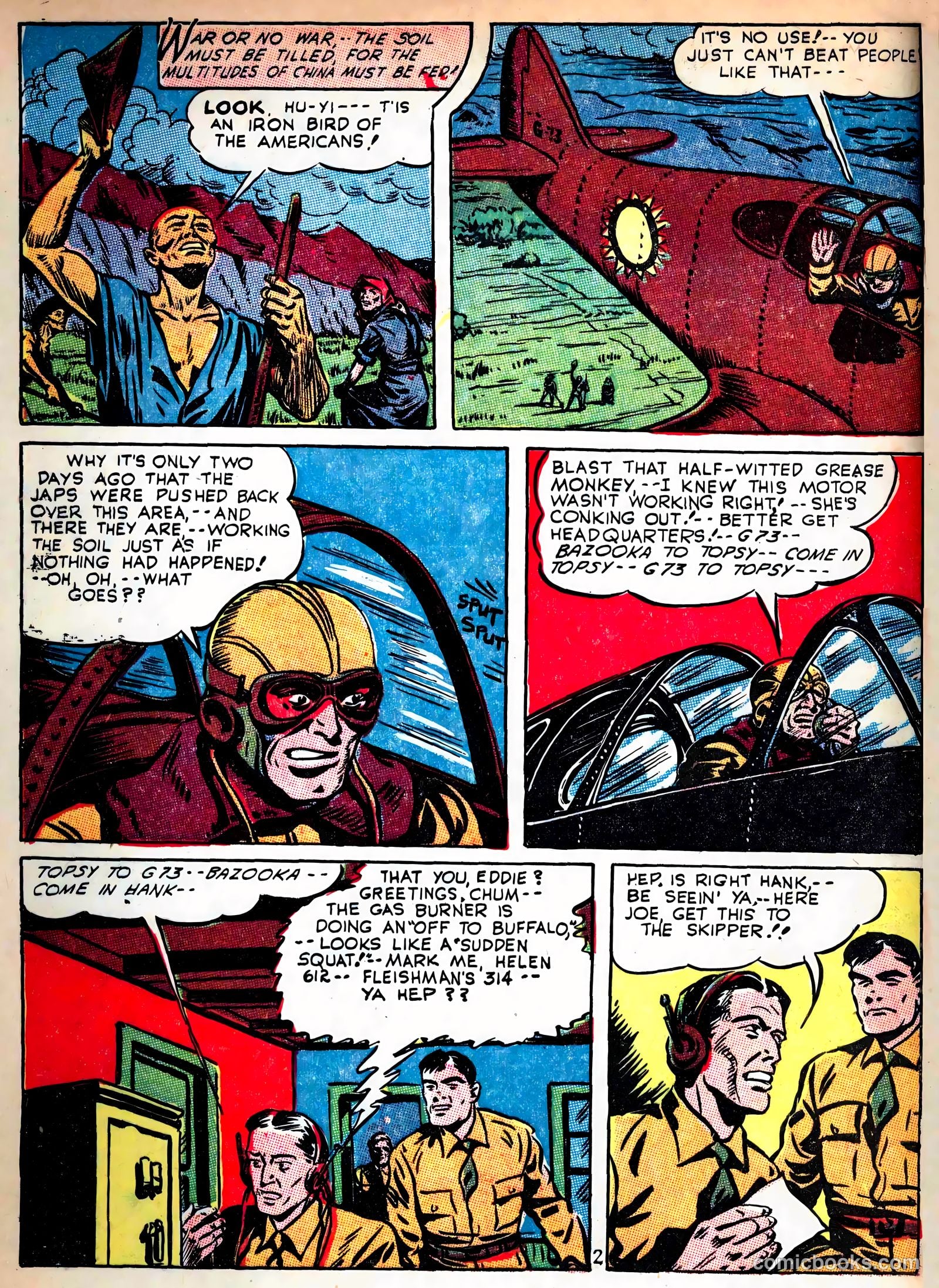 Captain Aero Comics #14 (1941) — page 4 of 60