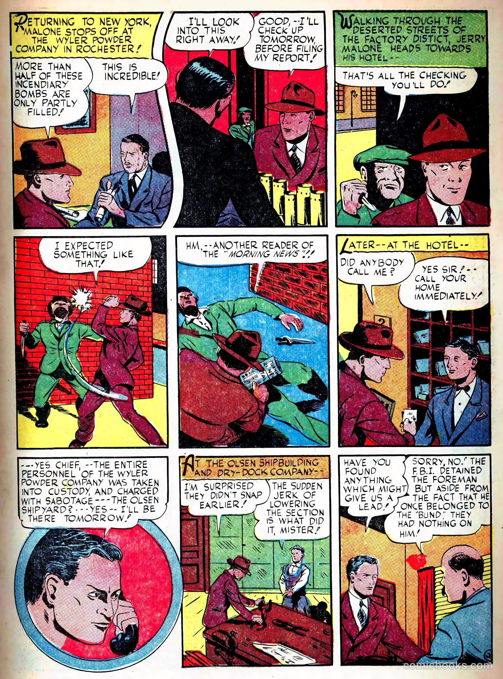 Captain Aero Comics #14 (1941) — page 19 of 60