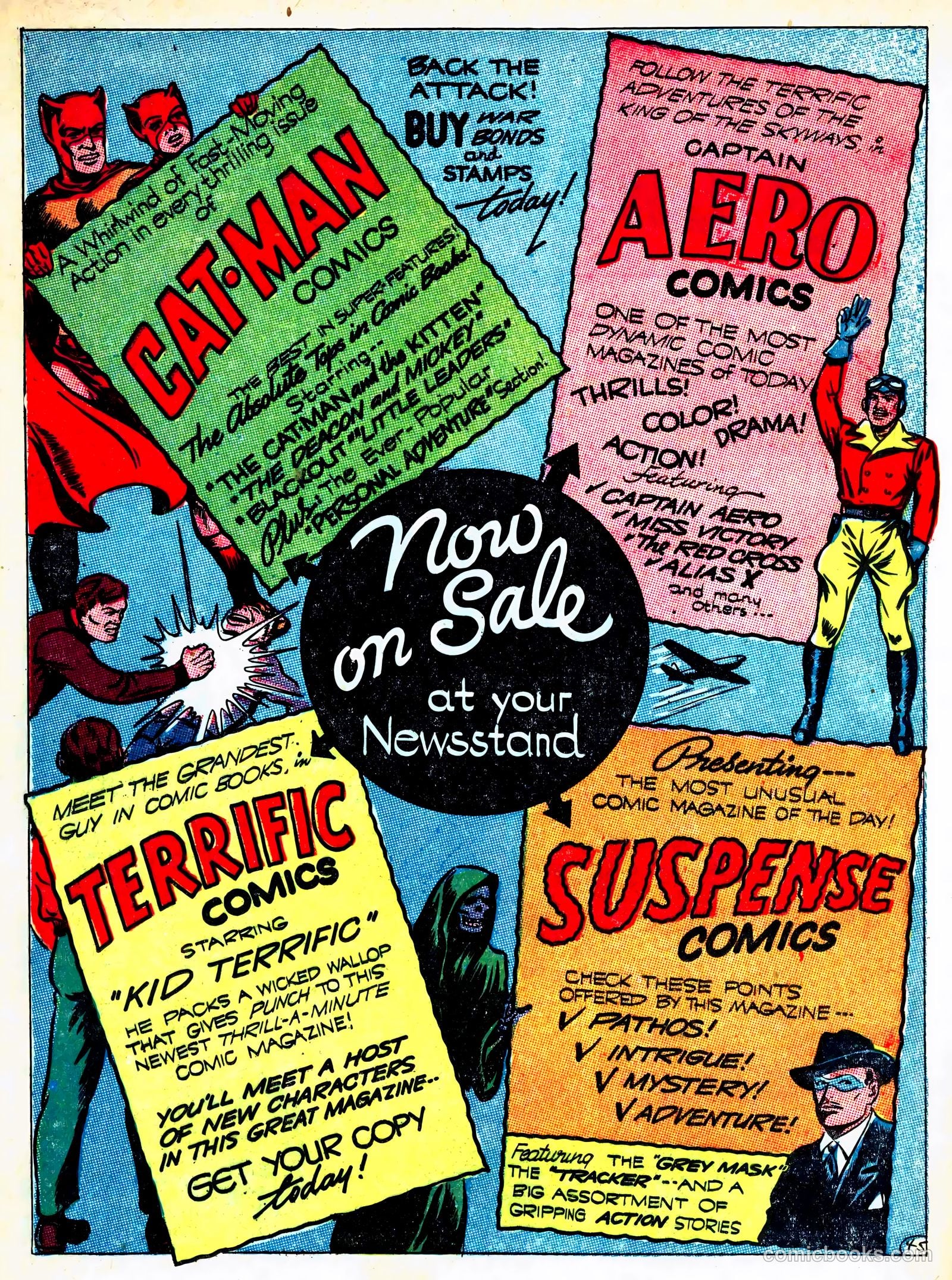 Captain Aero Comics #14 (1941) — page 31 of 60