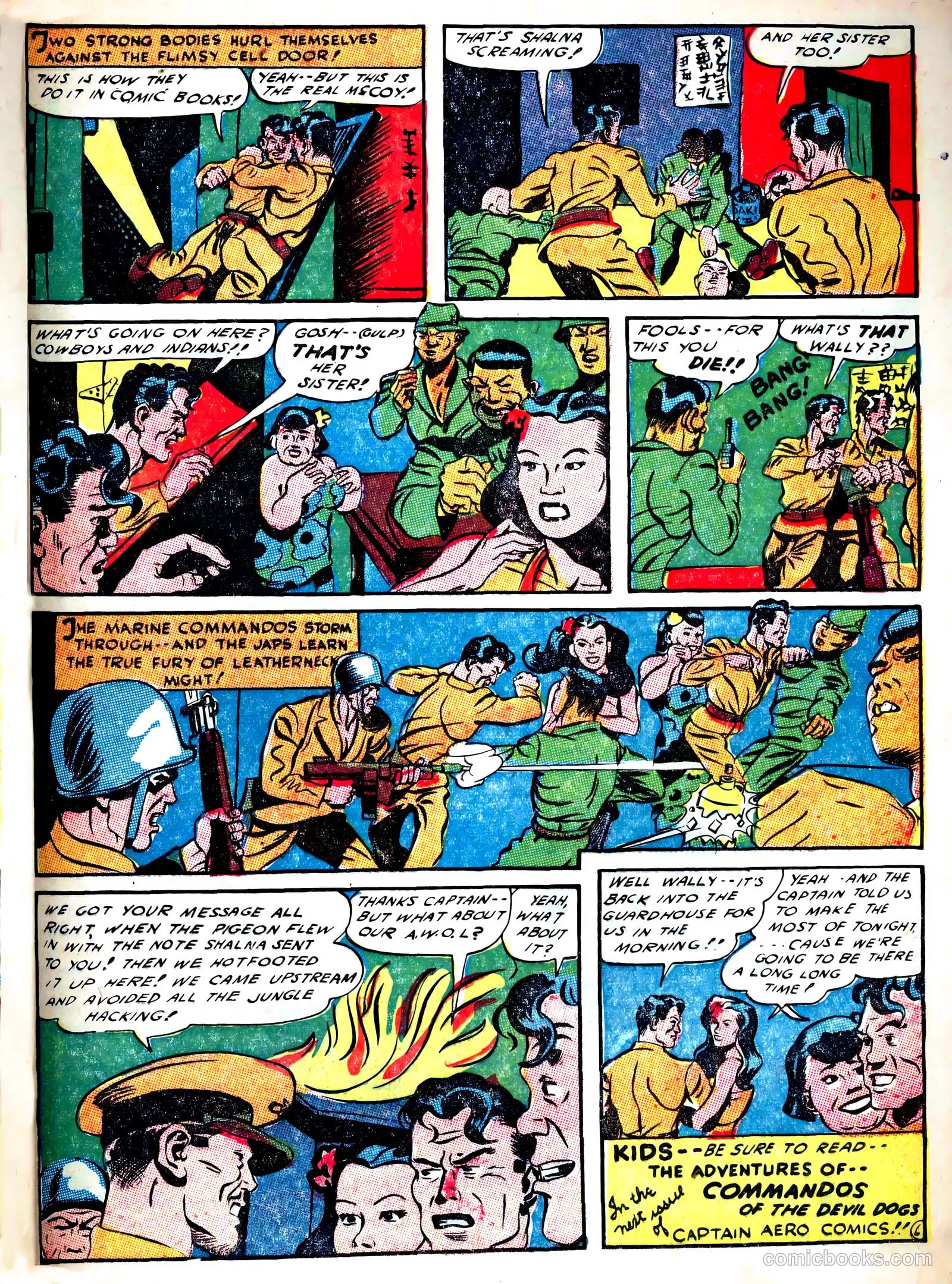 Captain Aero Comics #14 (1941) — page 43 of 60