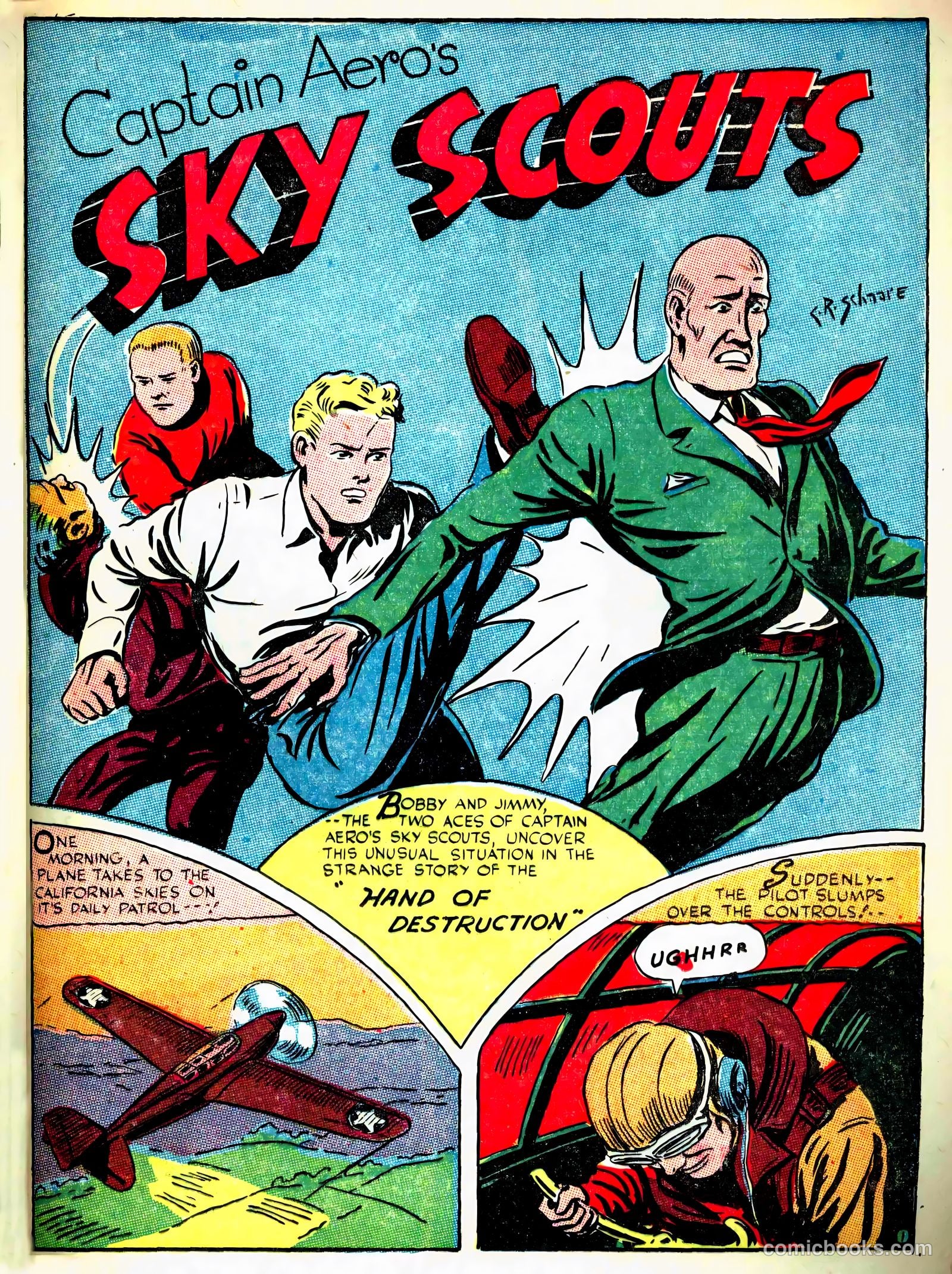 Captain Aero Comics #14 (1941) — page 45 of 60