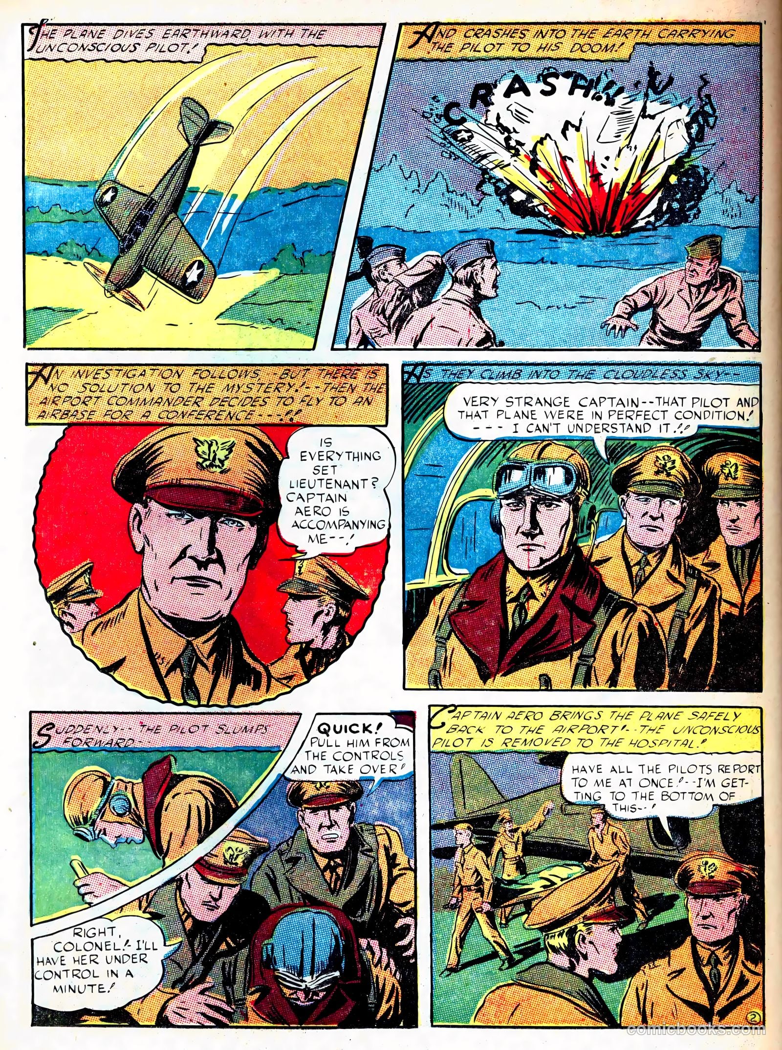 Captain Aero Comics #14 (1941) — page 46 of 60