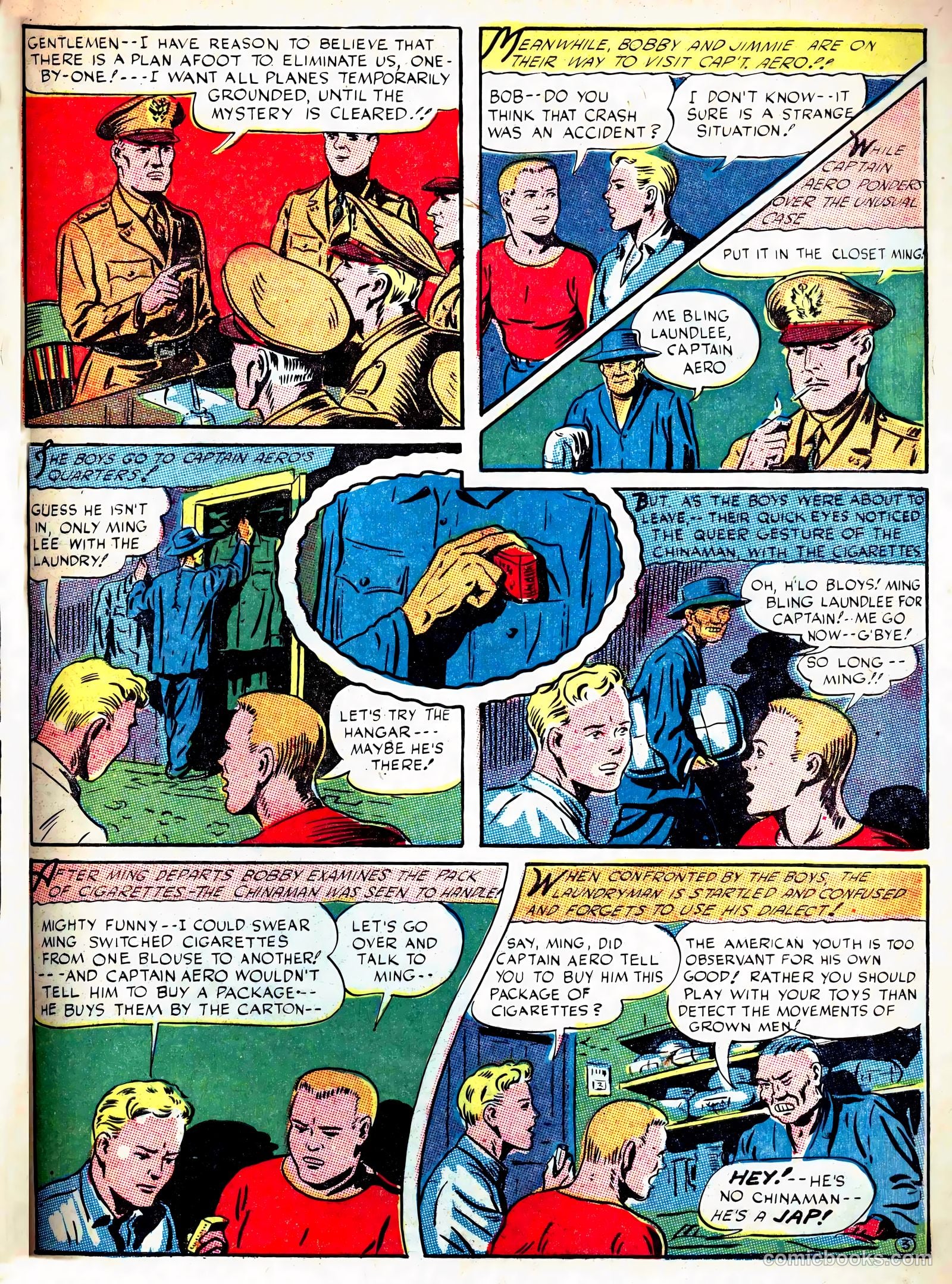 Captain Aero Comics #14 (1941) — page 47 of 60