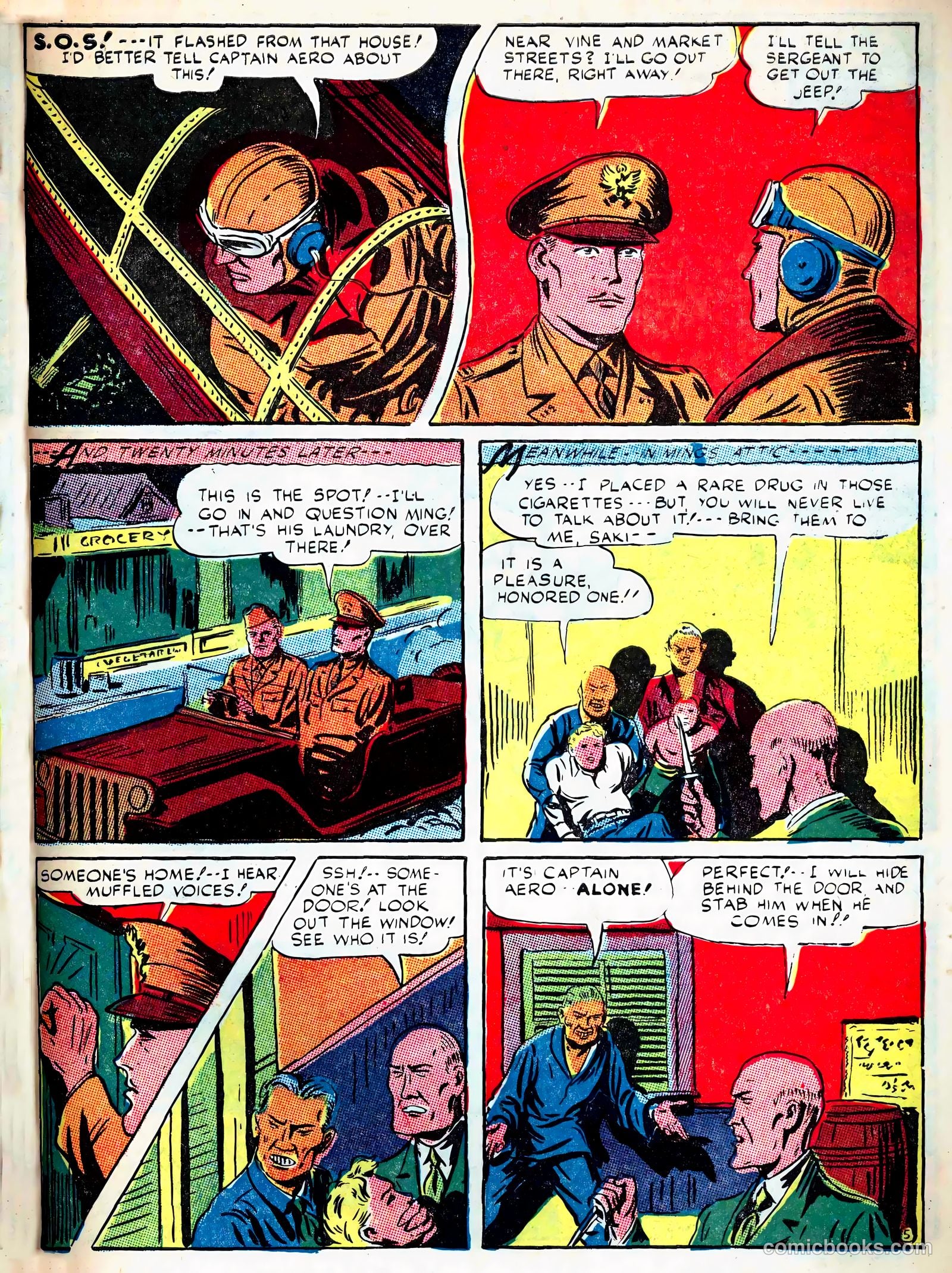 Captain Aero Comics #14 (1941) — page 49 of 60
