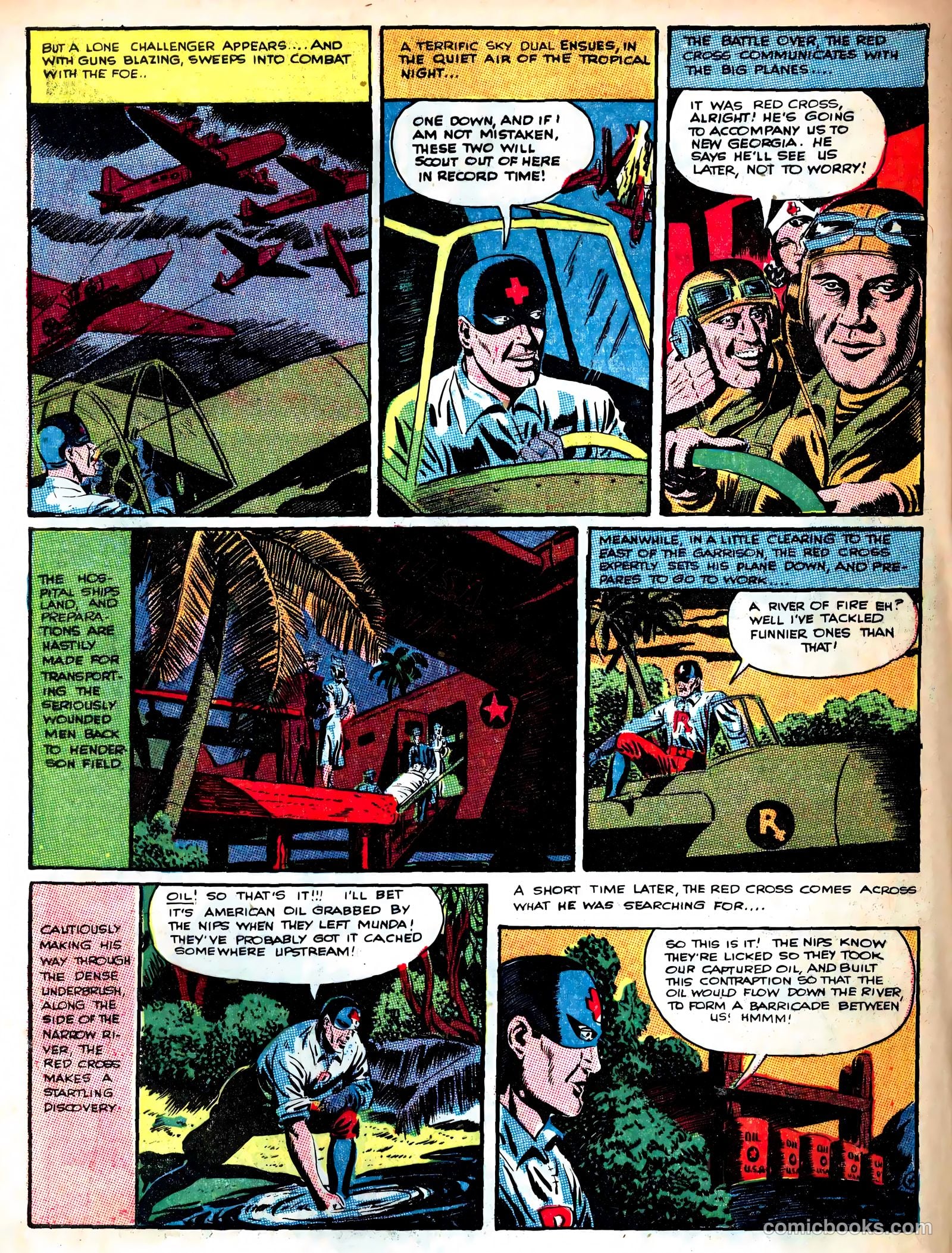 Captain Aero Comics #14 (1941) — page 54 of 60