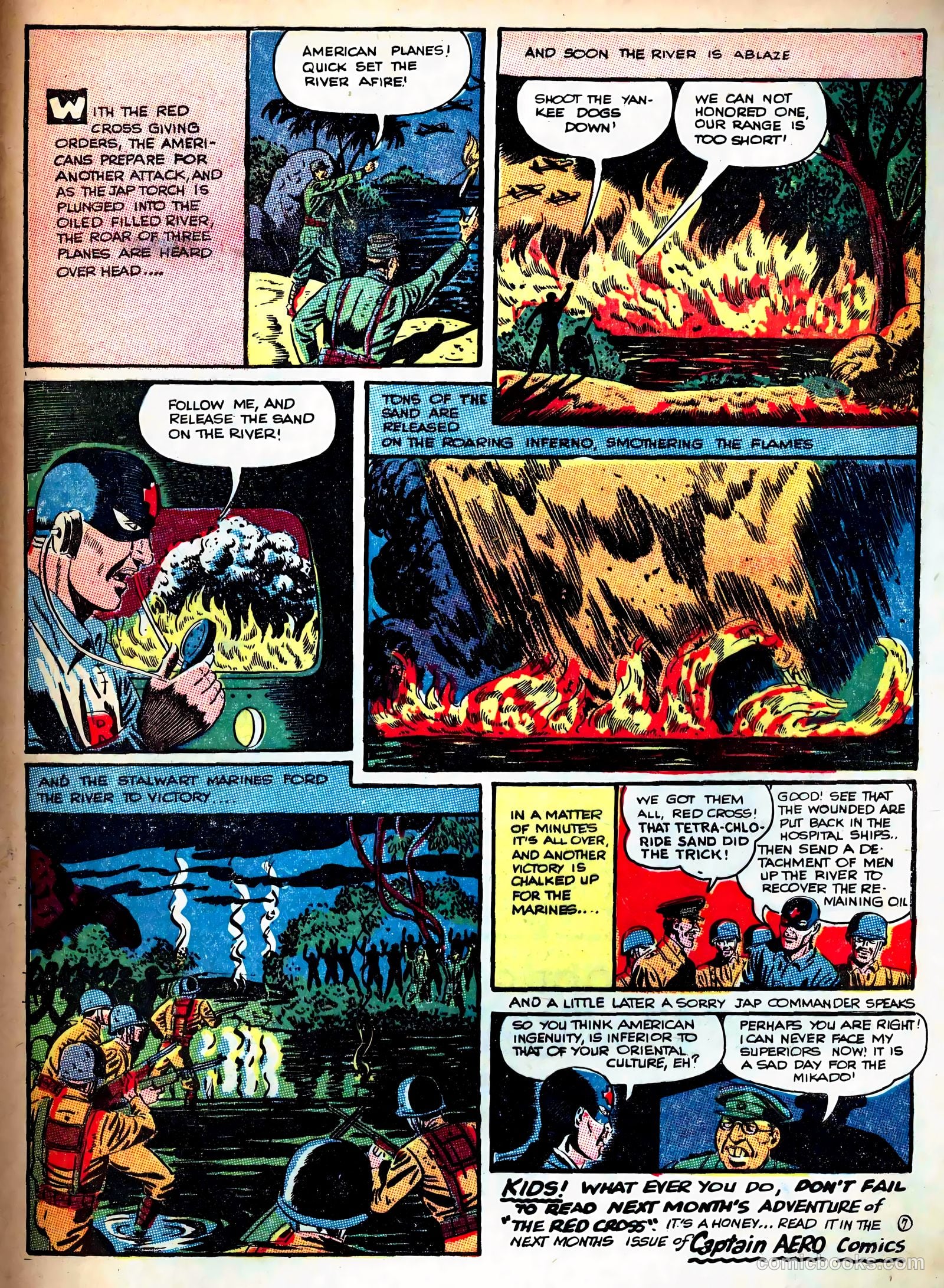 Captain Aero Comics #14 (1941) — page 57 of 60