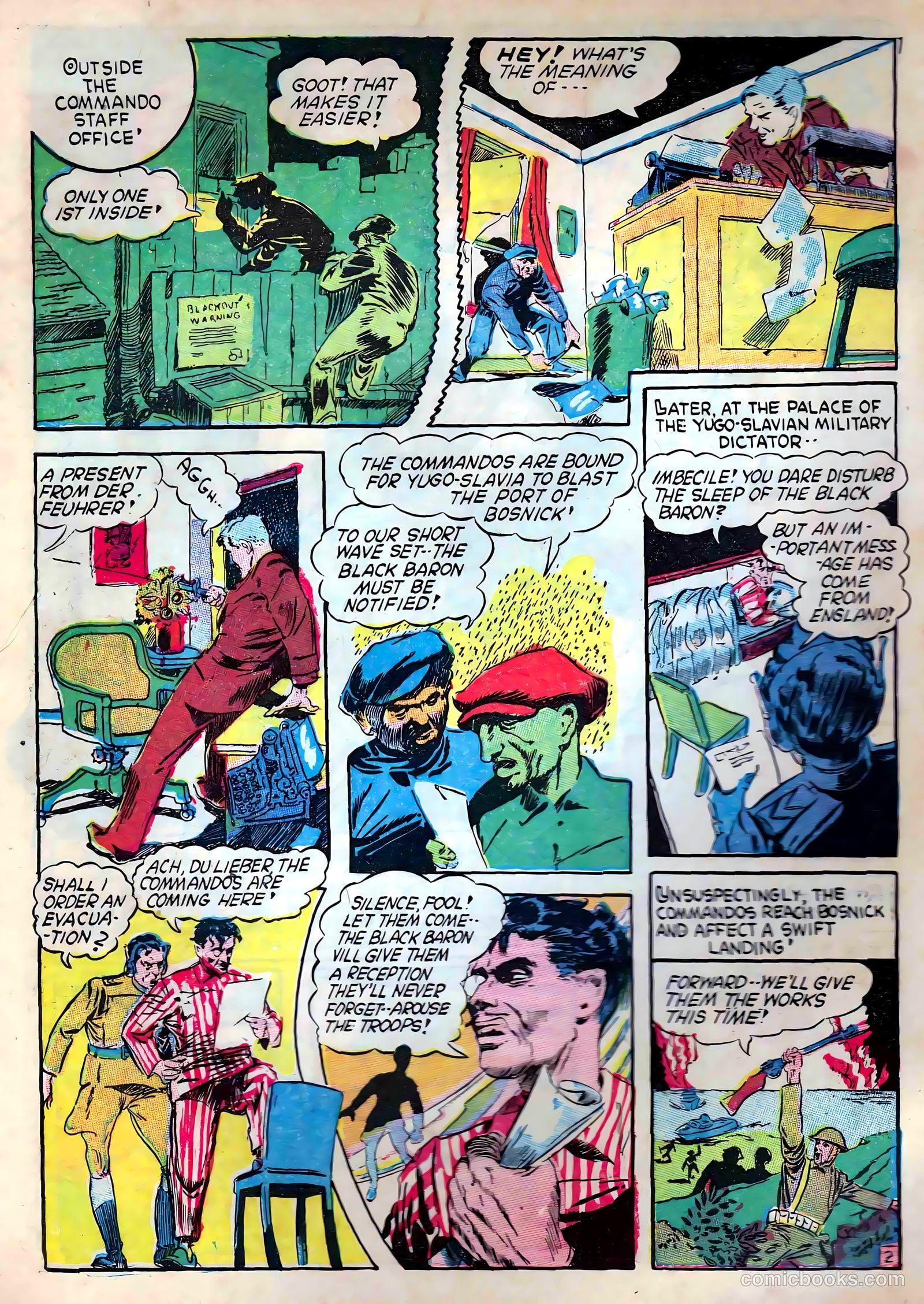 Captain Aero Comics #9 (1941) — page 4 of 68