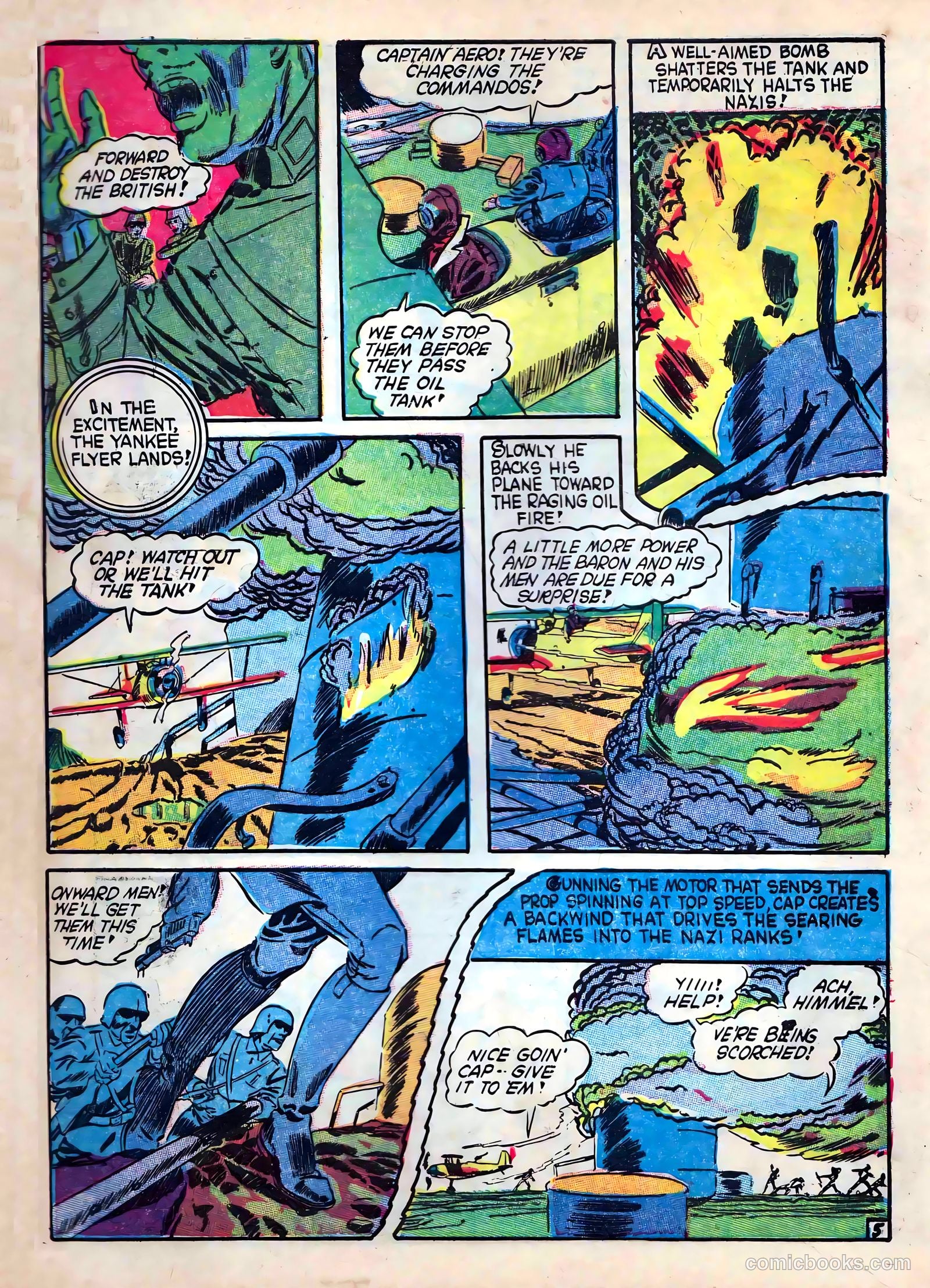 Captain Aero Comics #9 (1941) — page 7 of 68