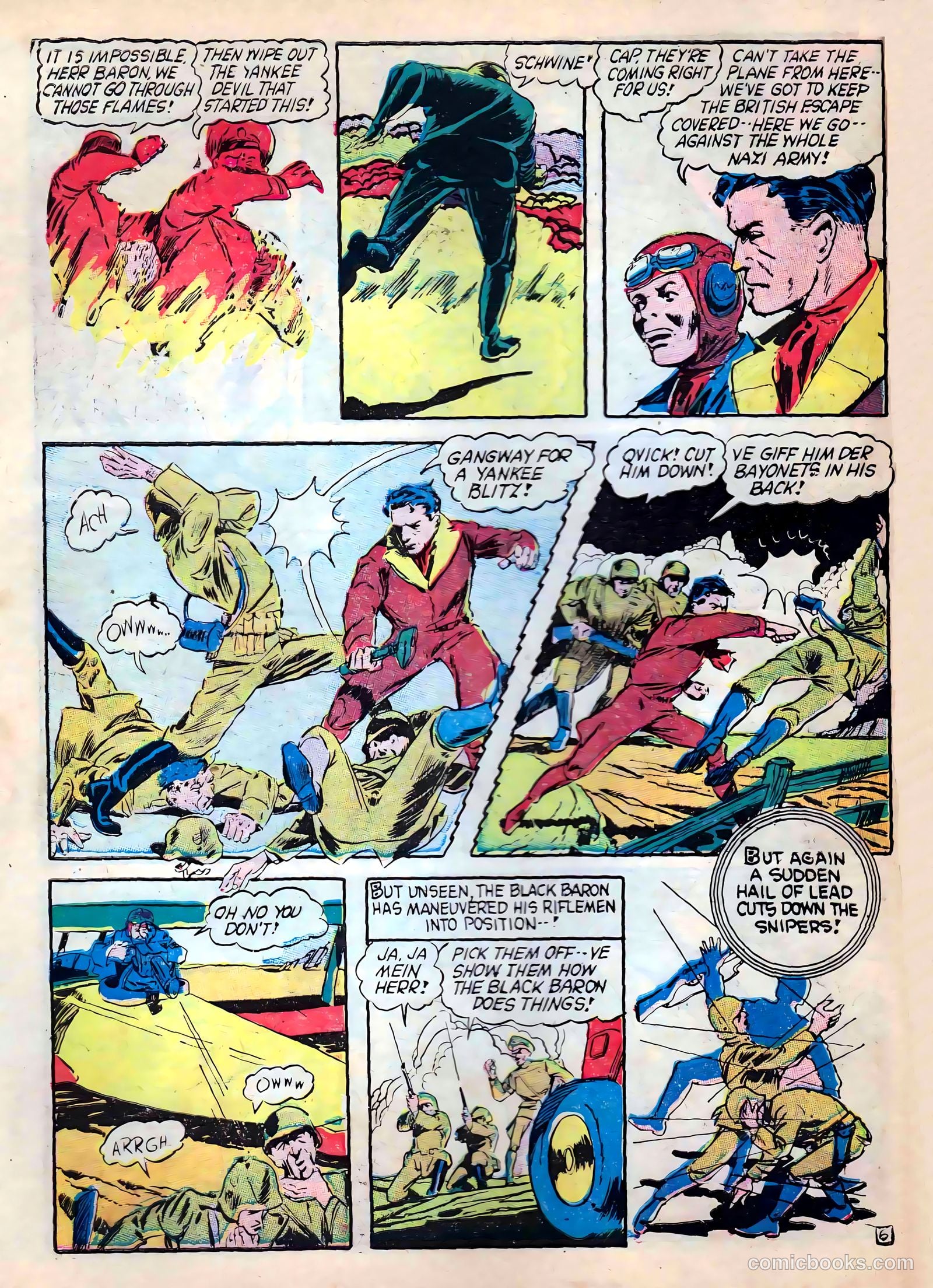 Captain Aero Comics #9 (1941) — page 8 of 68