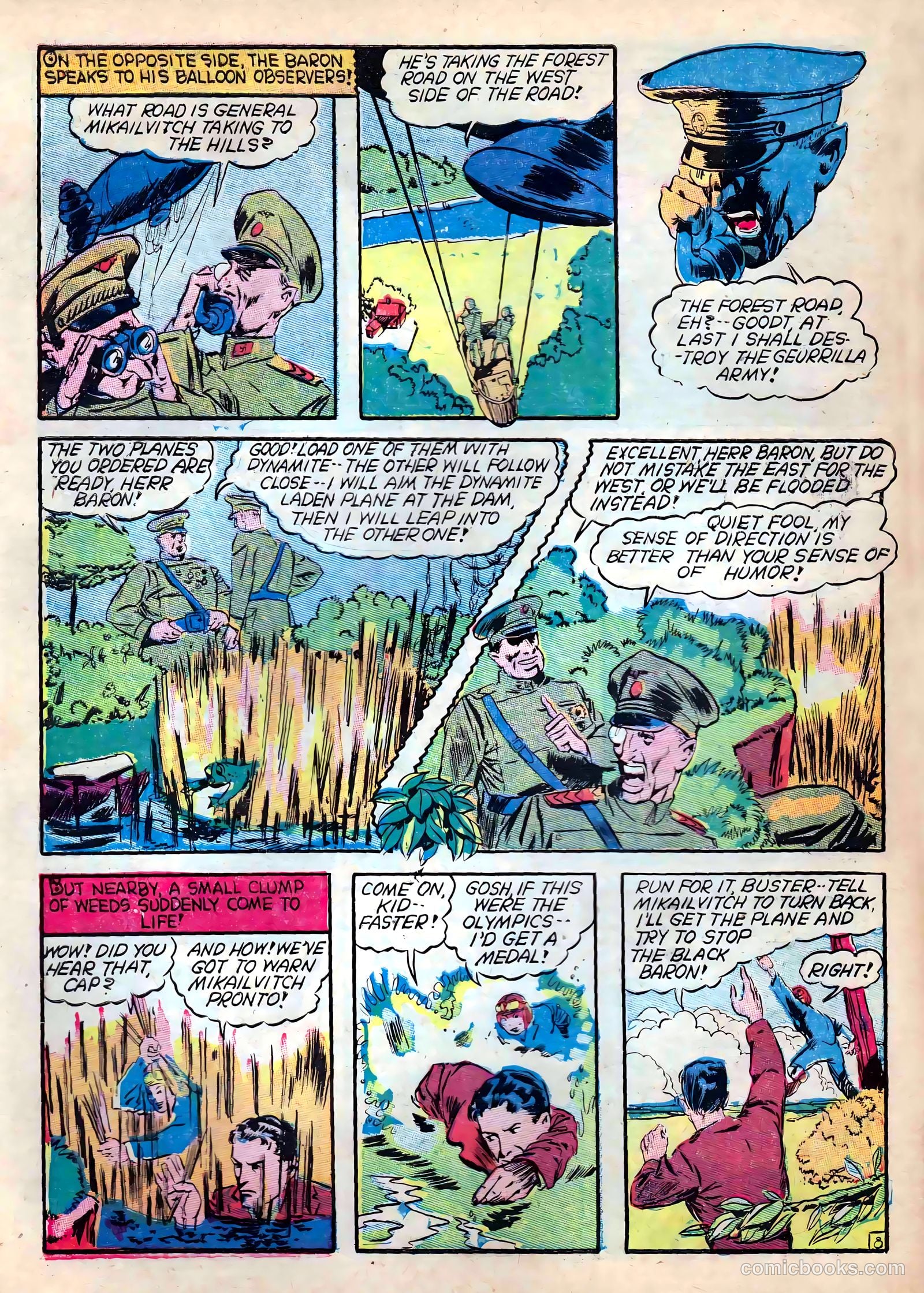 Captain Aero Comics #9 (1941) — page 10 of 68