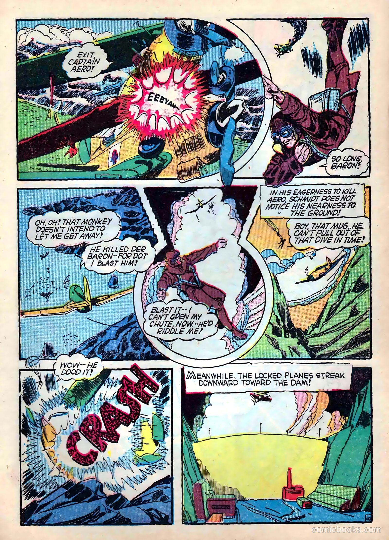 Captain Aero Comics #9 (1941) — page 12 of 68