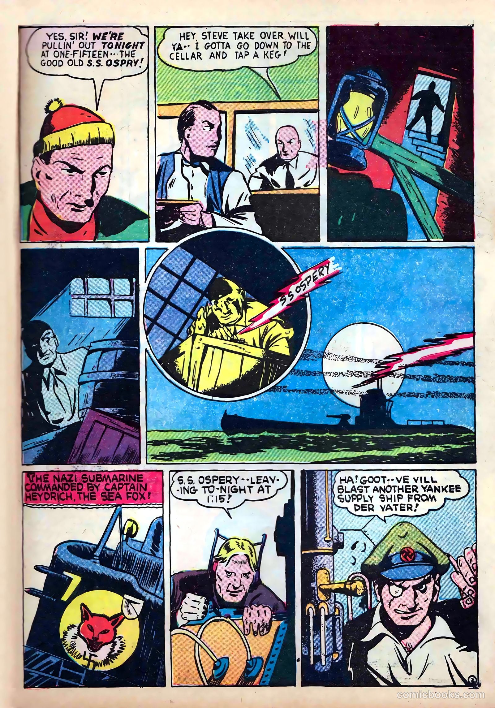 Captain Aero Comics #9 (1941) — page 15 of 68
