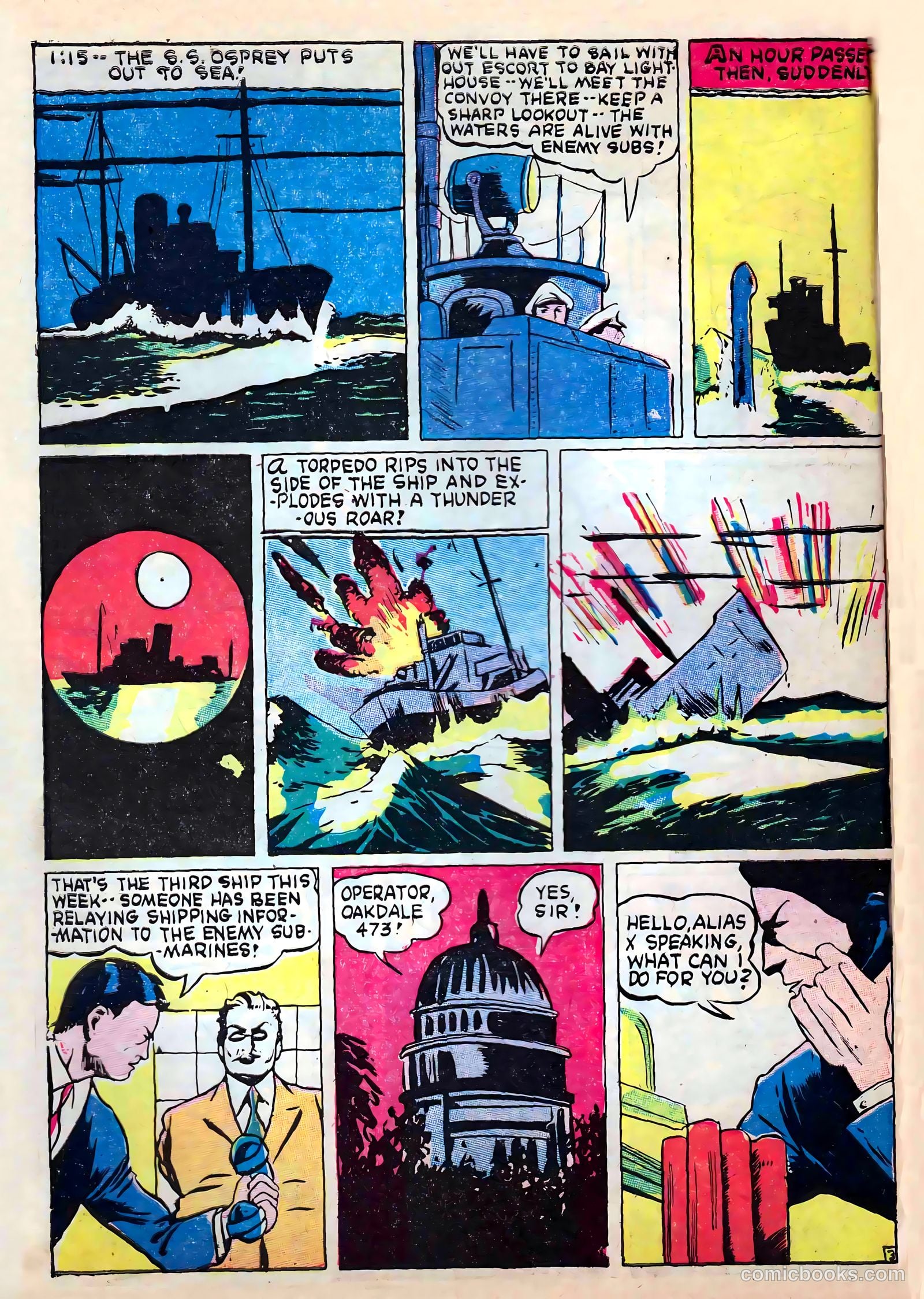 Captain Aero Comics #9 (1941) — page 16 of 68