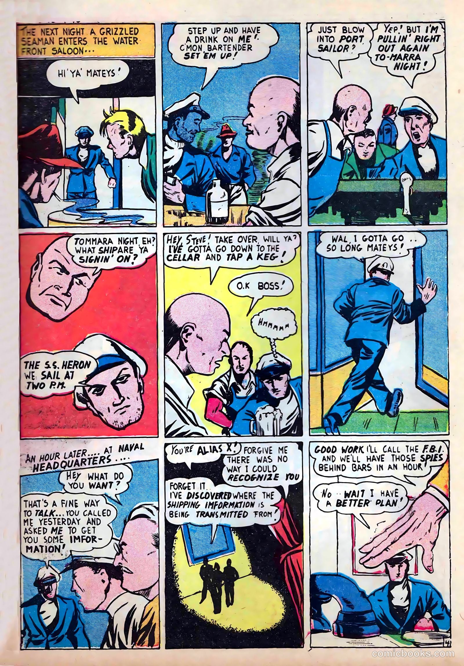 Captain Aero Comics #9 (1941) — page 17 of 68