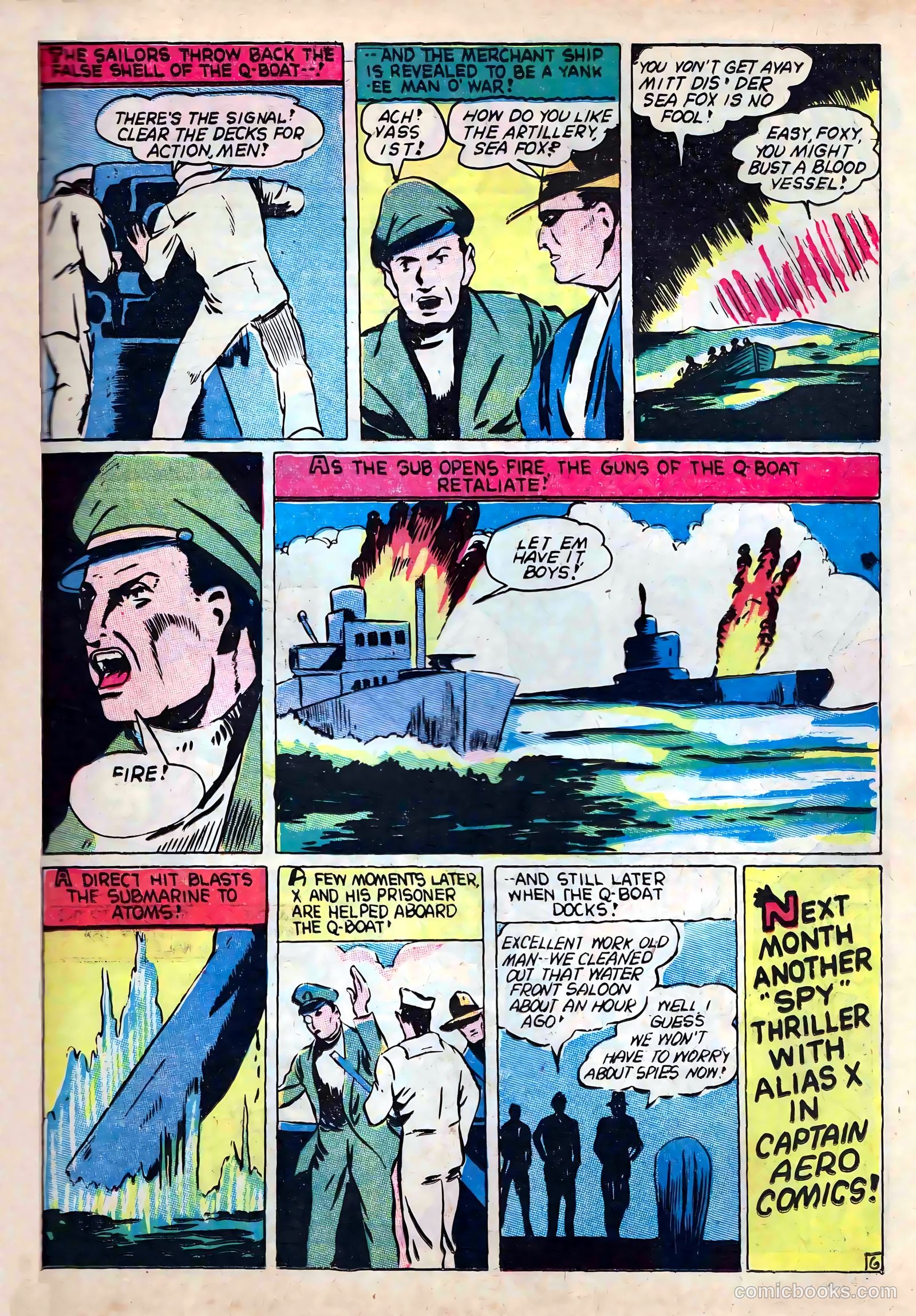 Captain Aero Comics #9 (1941) — page 19 of 68