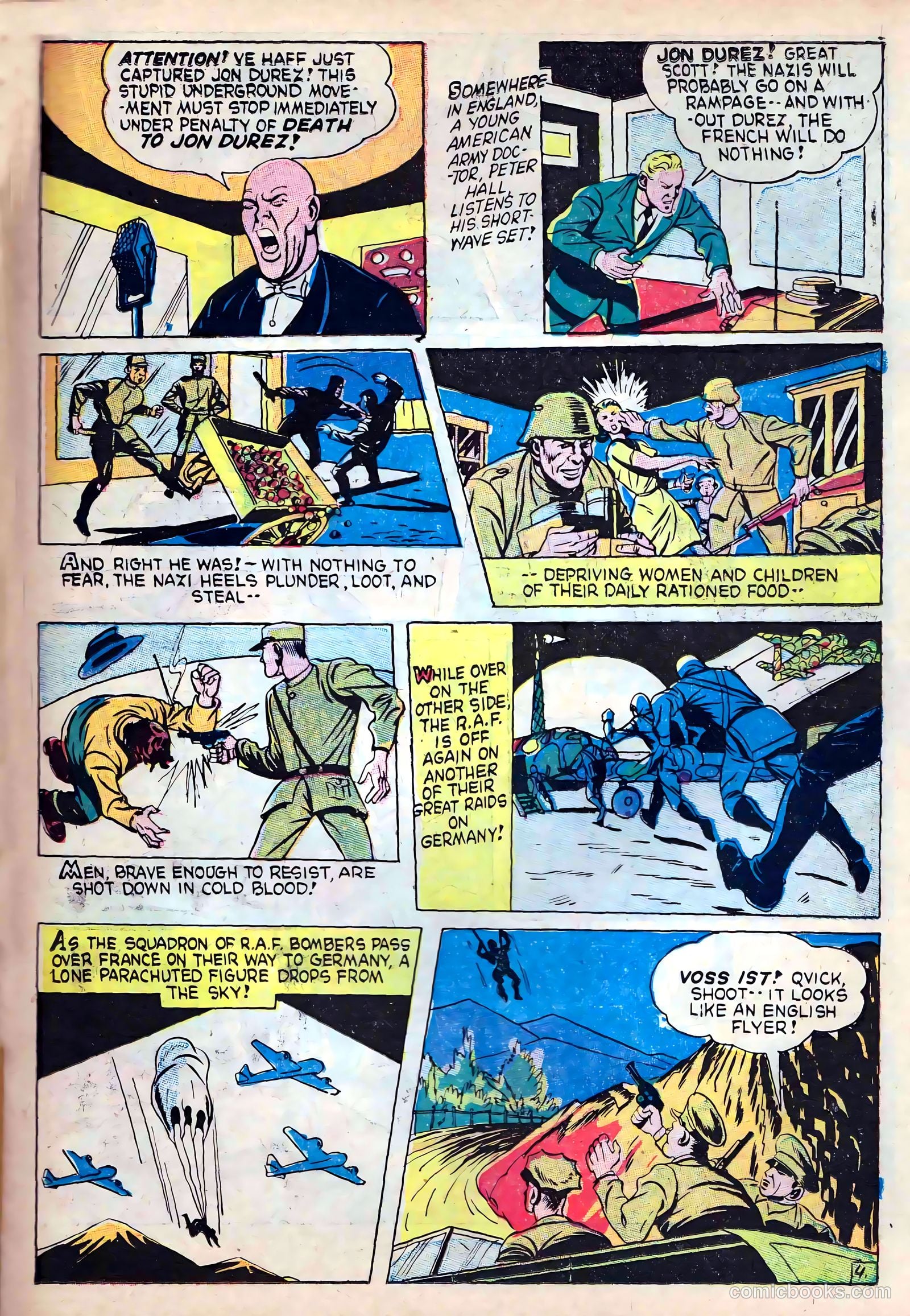 Captain Aero Comics #9 (1941) — page 29 of 68
