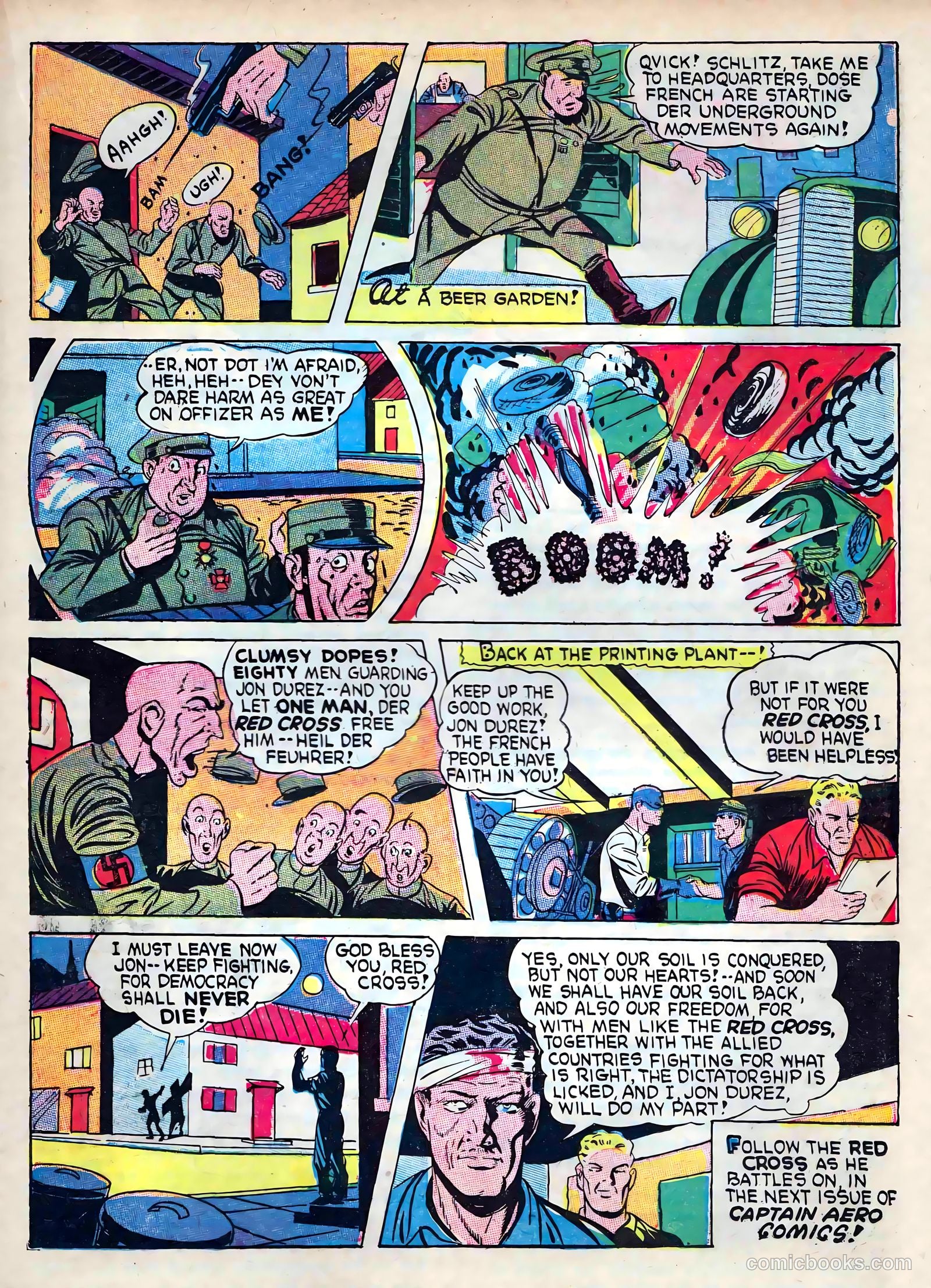 Captain Aero Comics #9 (1941) — page 33 of 68