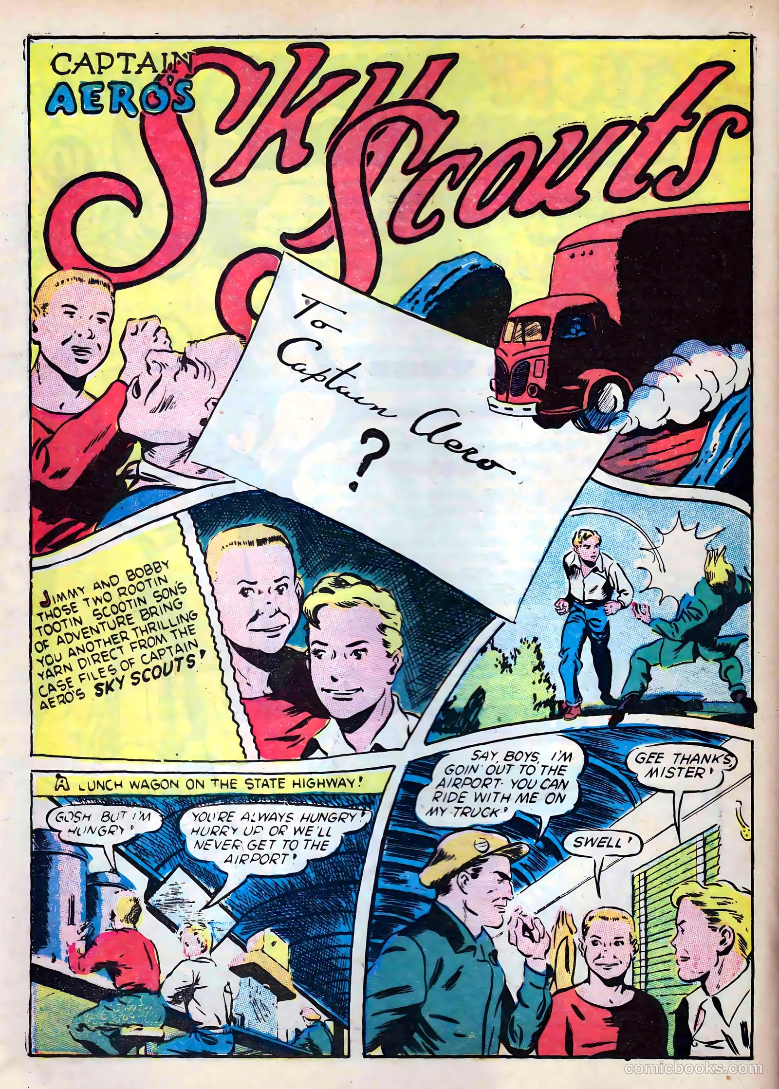 Captain Aero Comics #9 (1941) — page 38 of 68