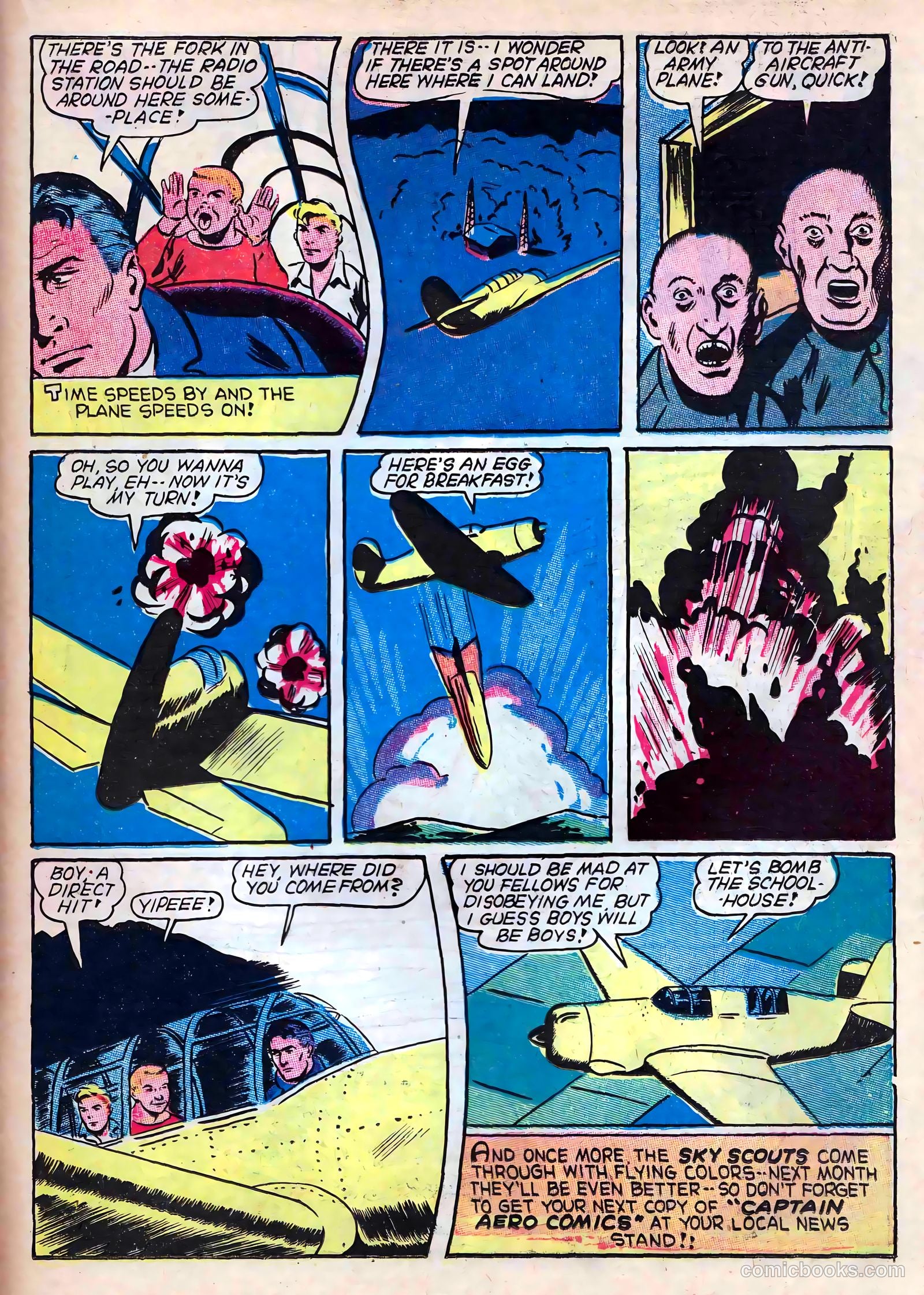 Captain Aero Comics #9 (1941) — page 43 of 68