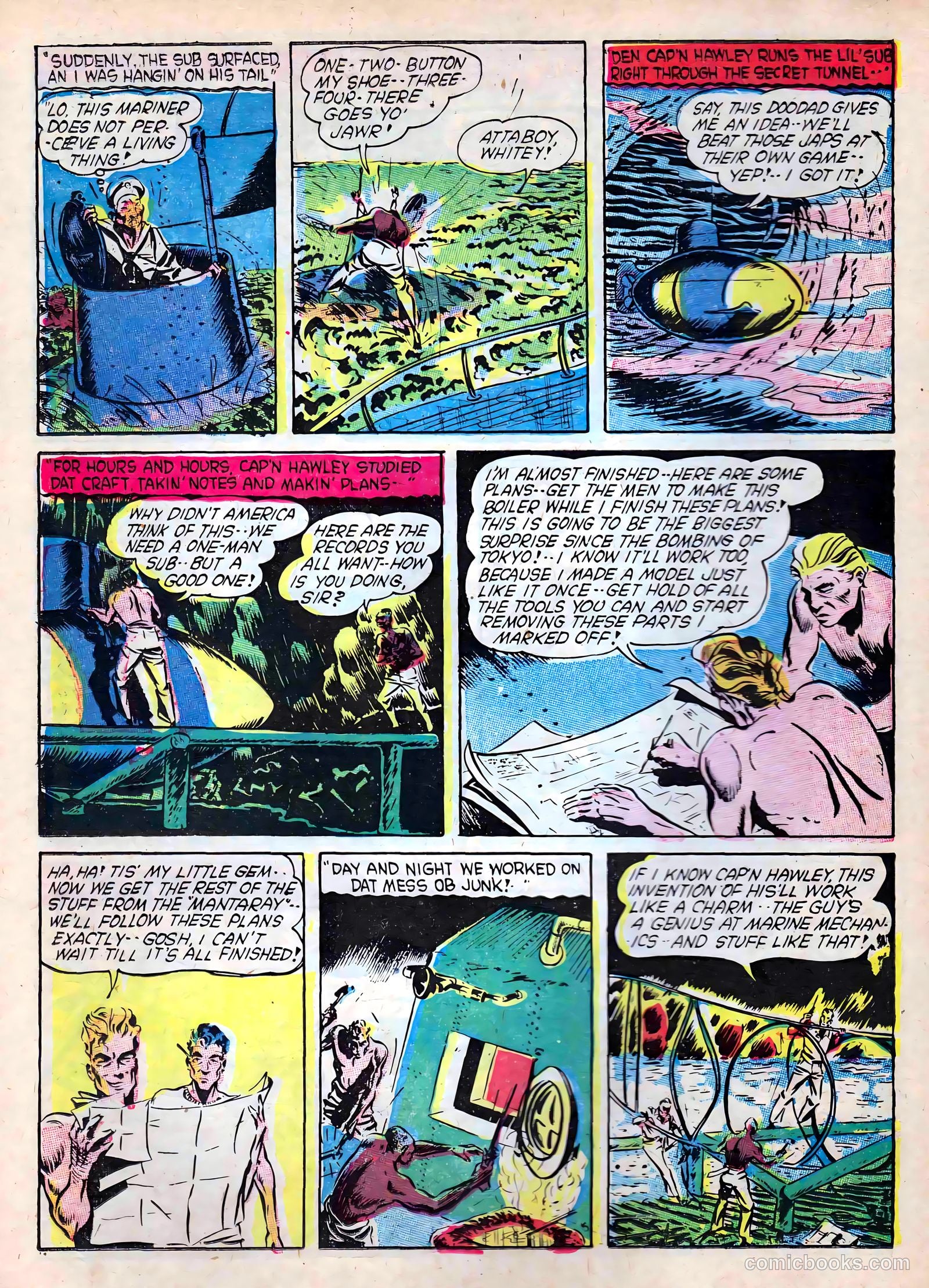 Captain Aero Comics #9 (1941) — page 48 of 68
