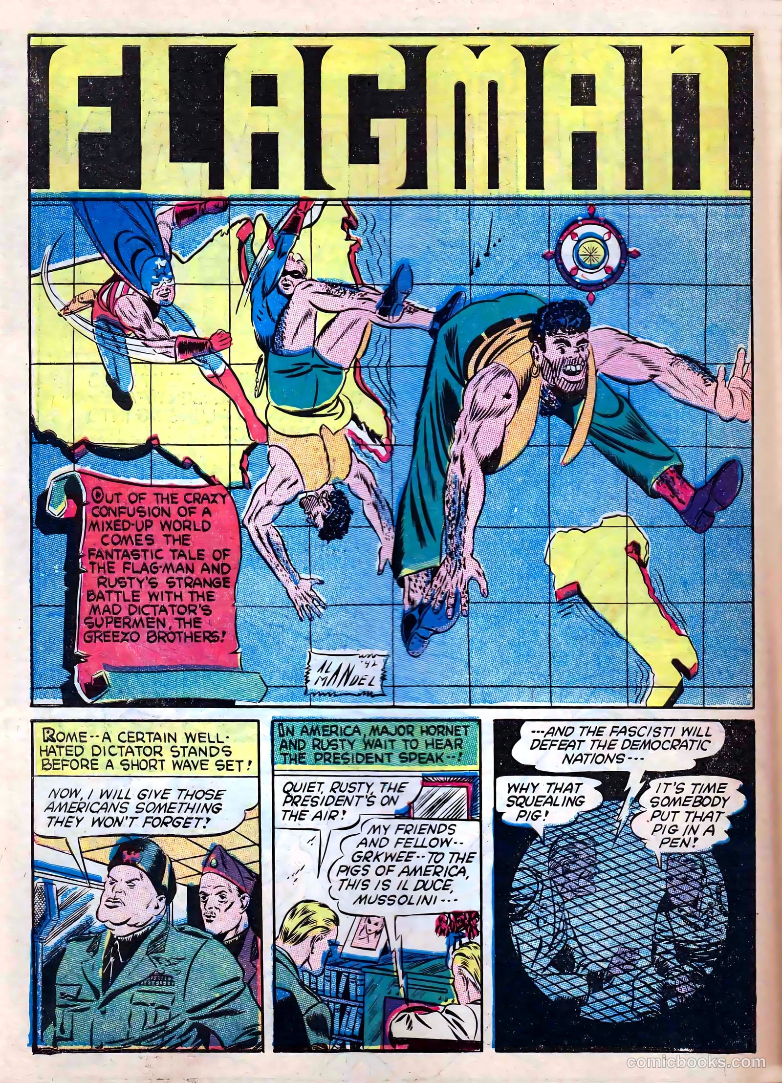 Captain Aero Comics #9 (1941) — page 58 of 68