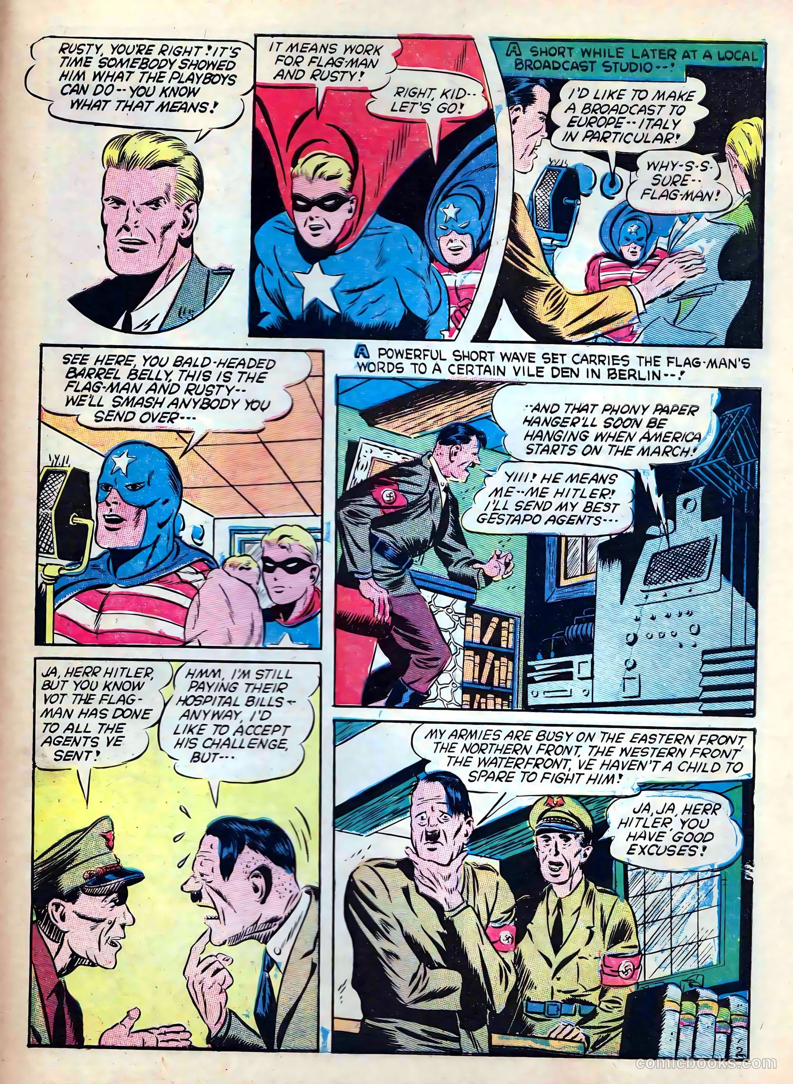 Captain Aero Comics #9 (1941) — page 59 of 68