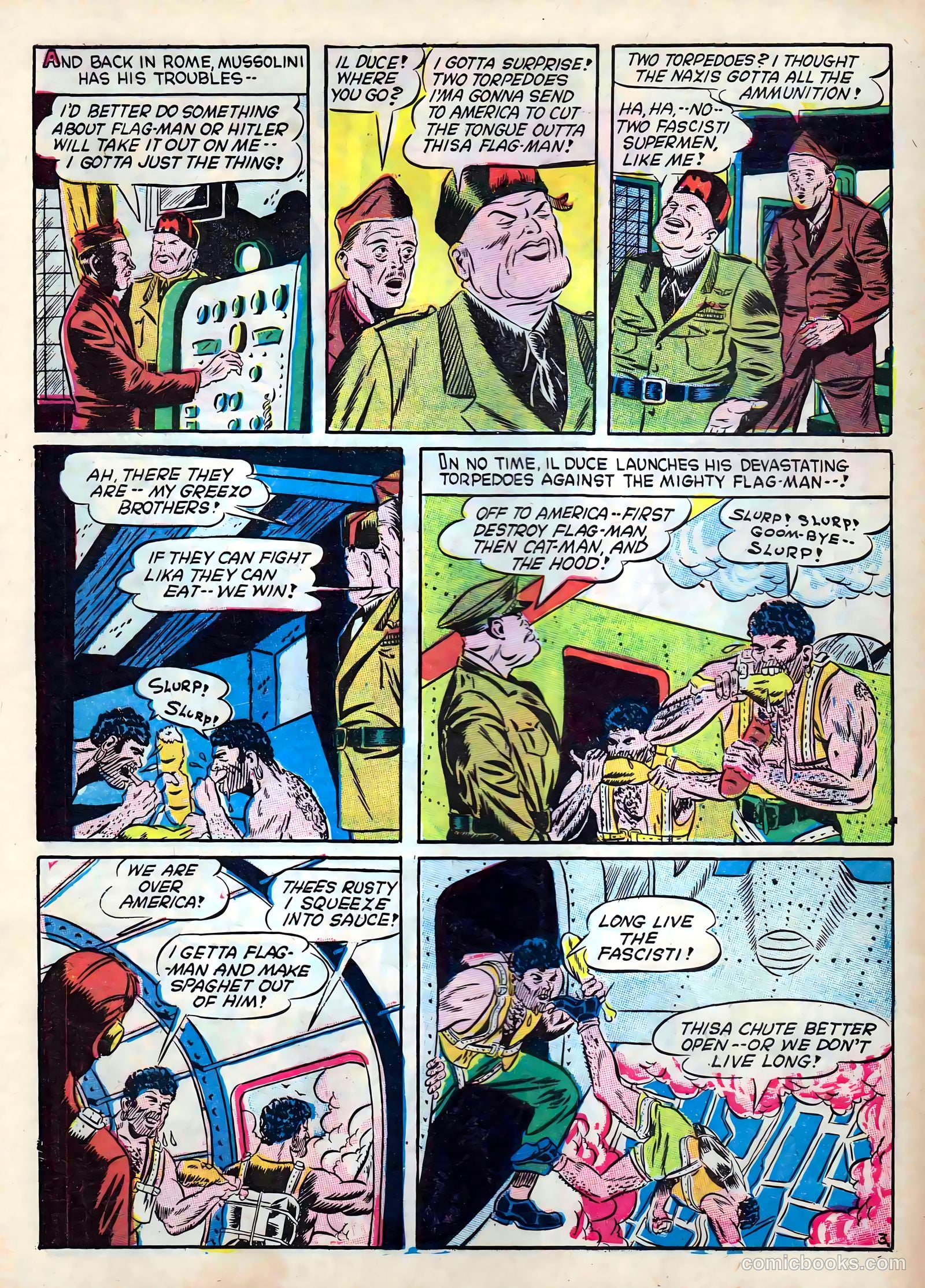 Captain Aero Comics #9 (1941) — page 60 of 68