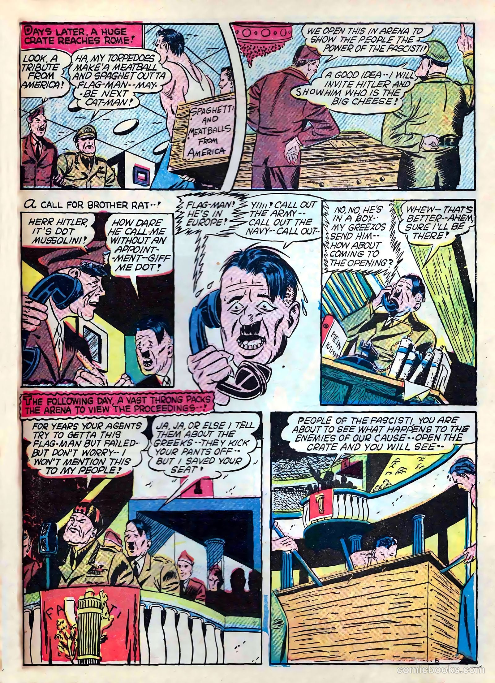 Captain Aero Comics #9 (1941) — page 63 of 68