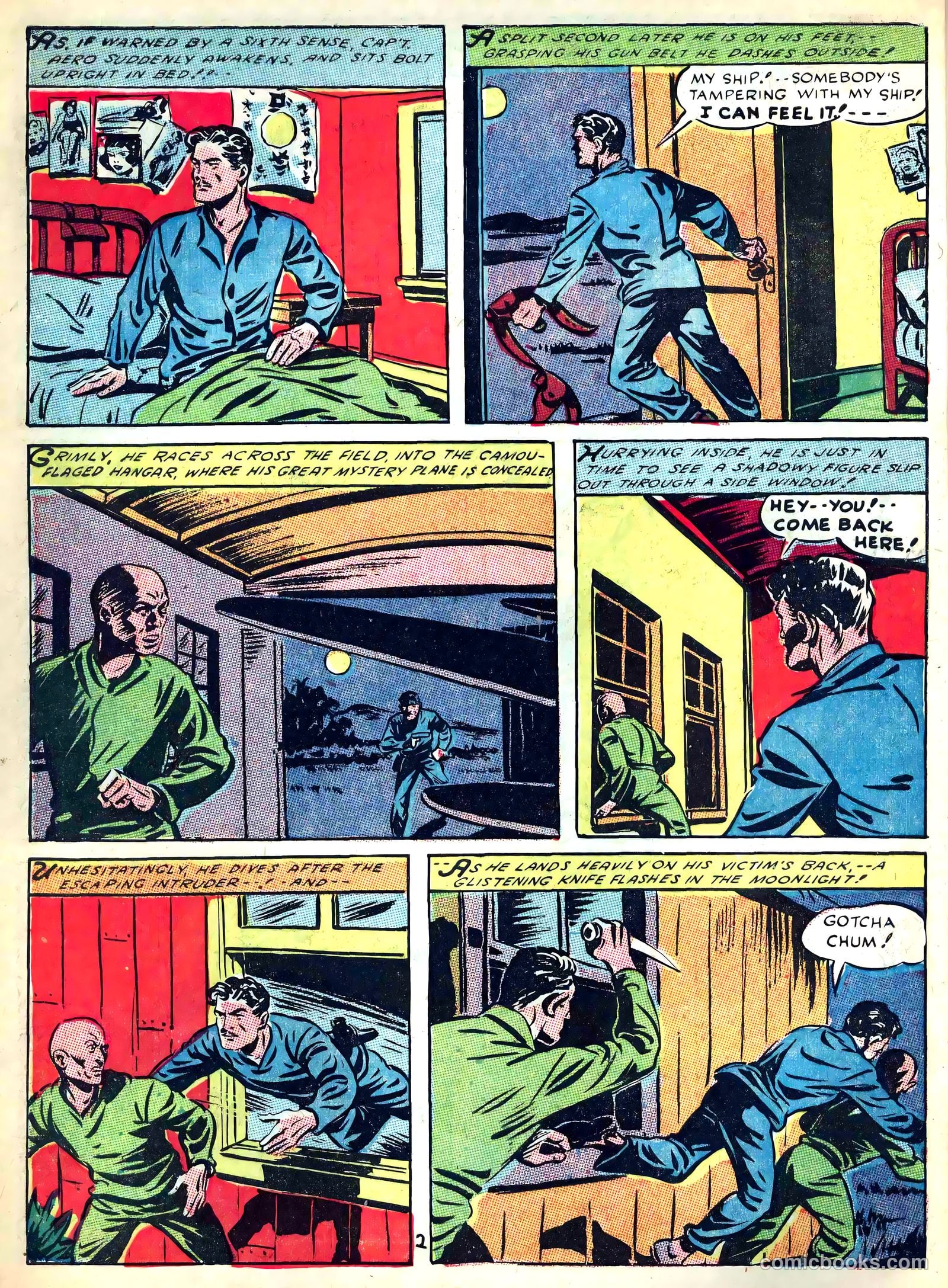 Captain Aero Comics #13 (1941) — page 4 of 60