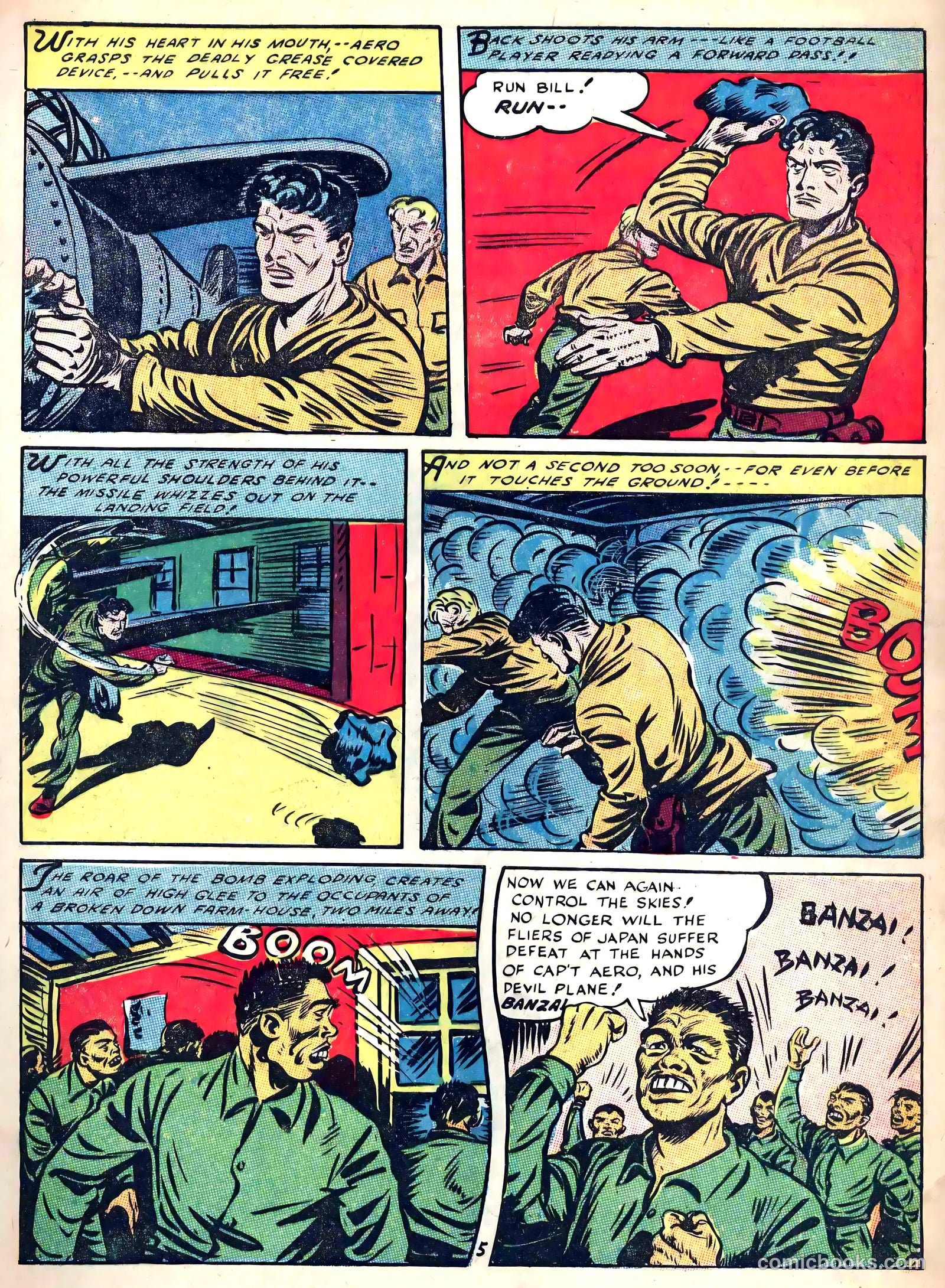 Captain Aero Comics #13 (1941) — page 7 of 60
