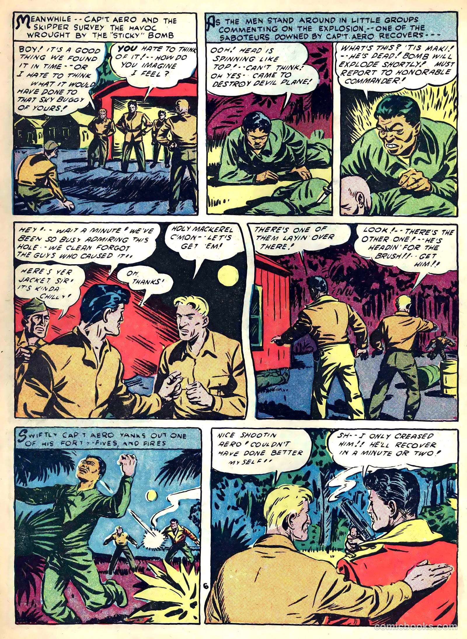 Captain Aero Comics #13 (1941) — page 8 of 60