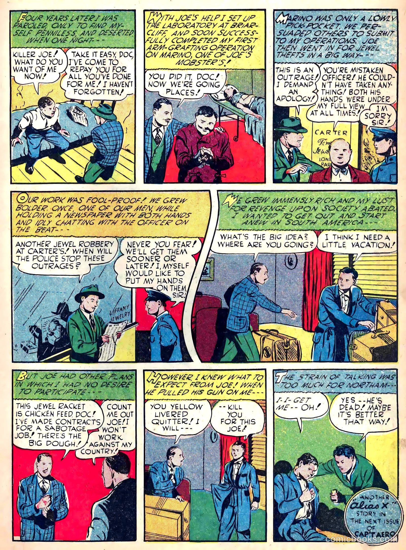 Captain Aero Comics #13 (1941) — page 17 of 60