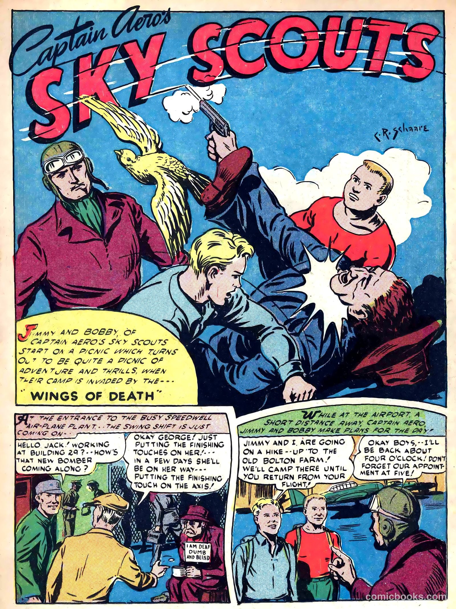 Captain Aero Comics #13 (1941) — page 38 of 60