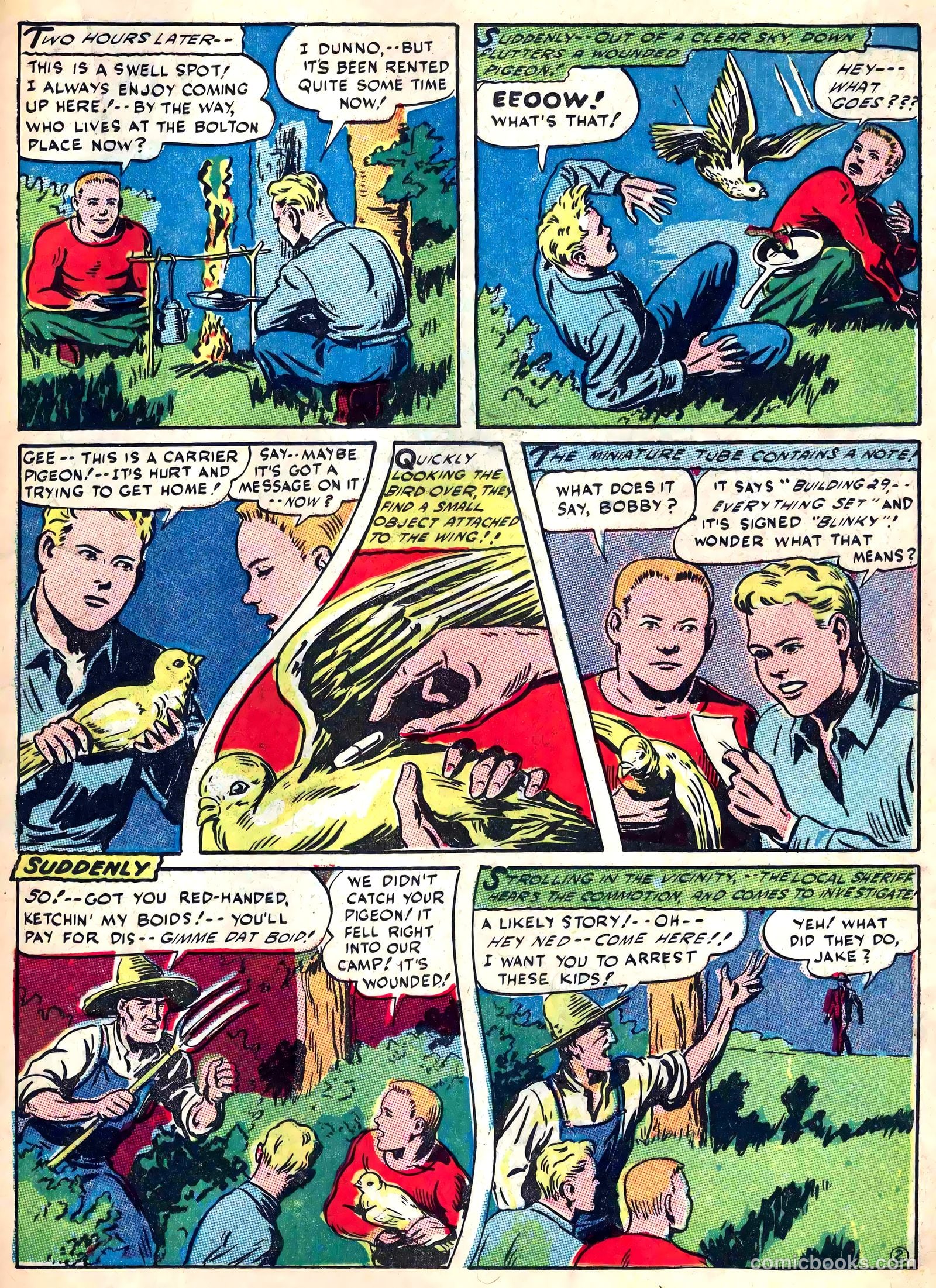 Captain Aero Comics #13 (1941) — page 39 of 60