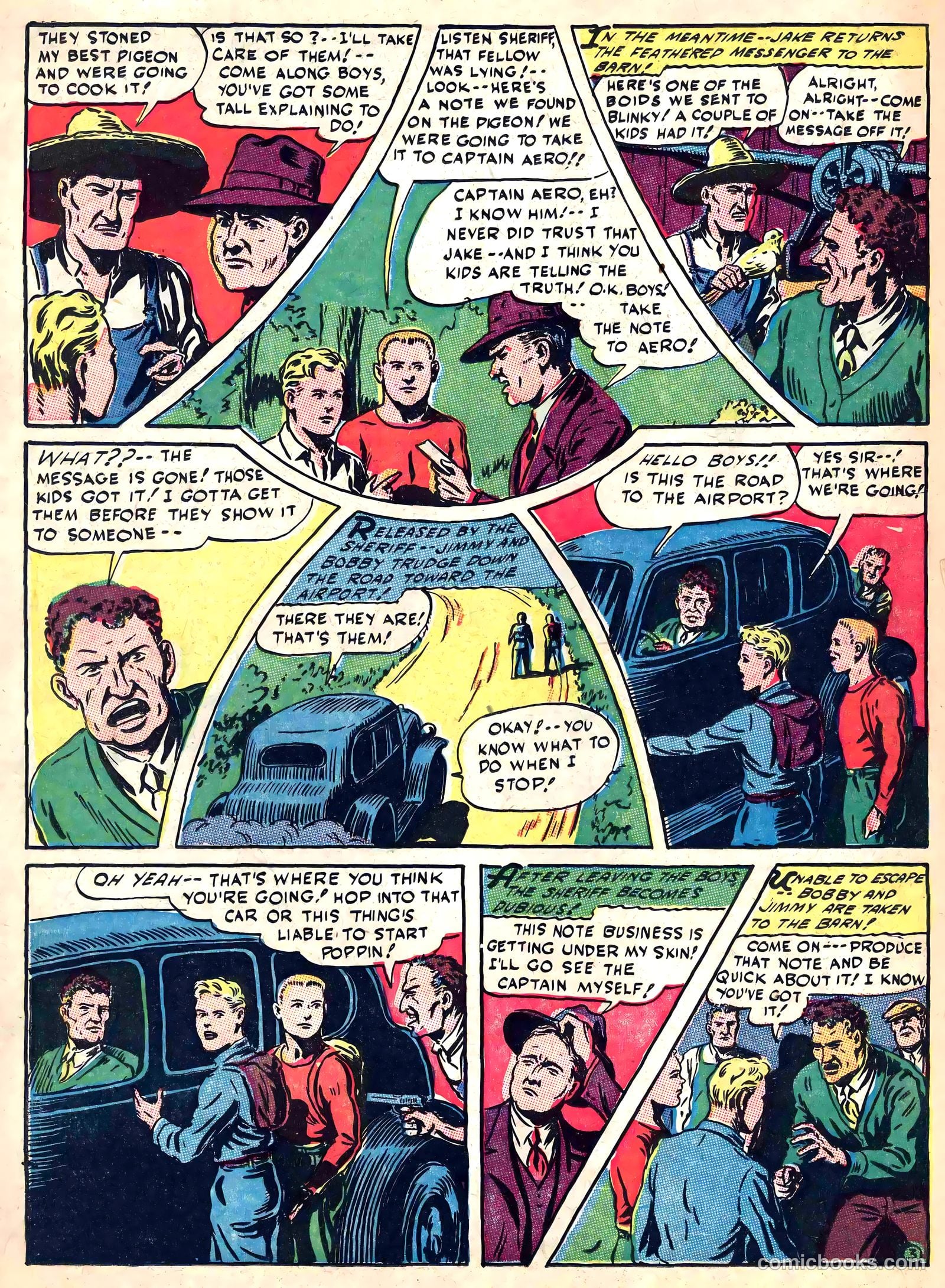 Captain Aero Comics #13 (1941) — page 40 of 60