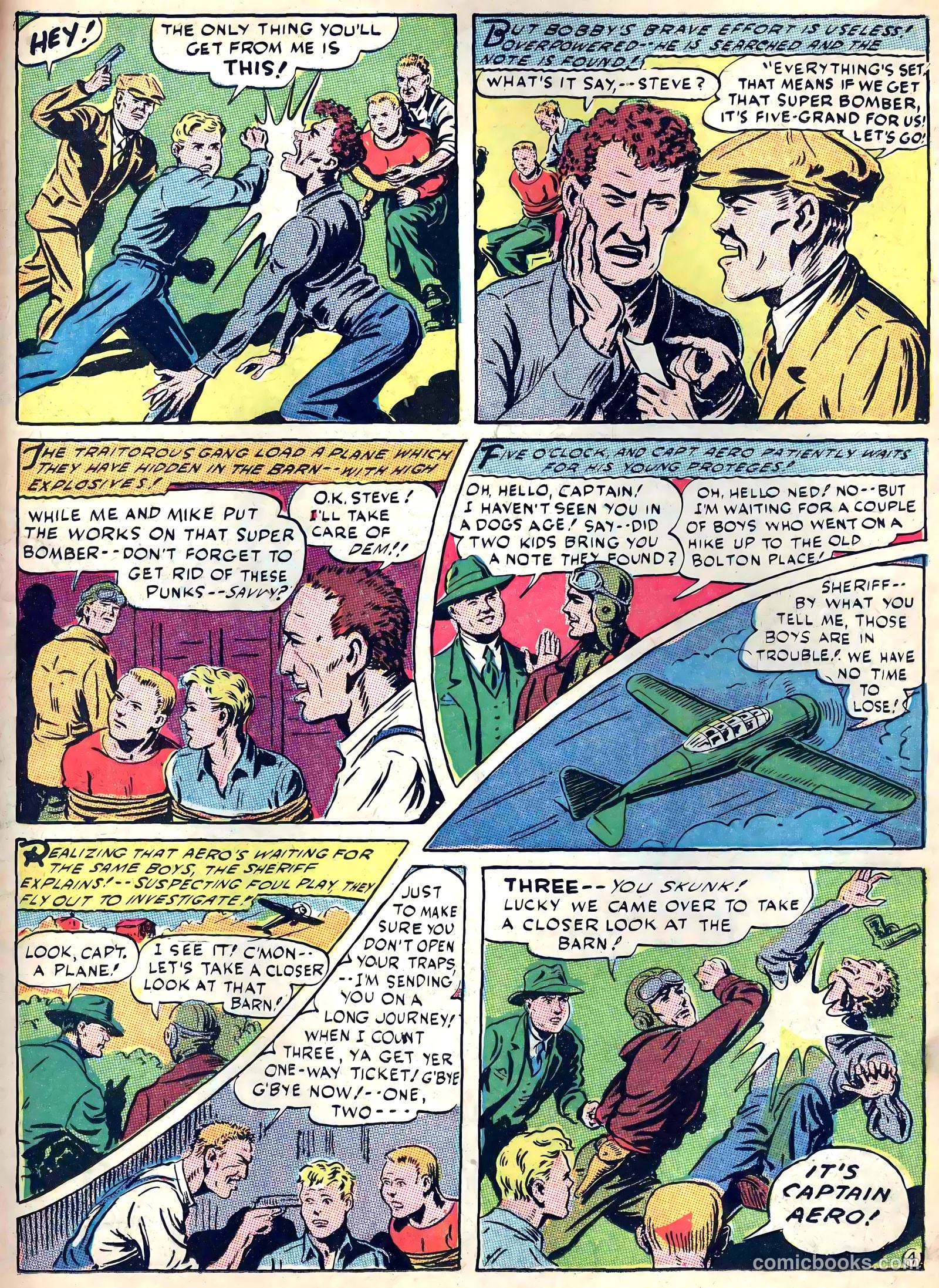 Captain Aero Comics #13 (1941) — page 41 of 60