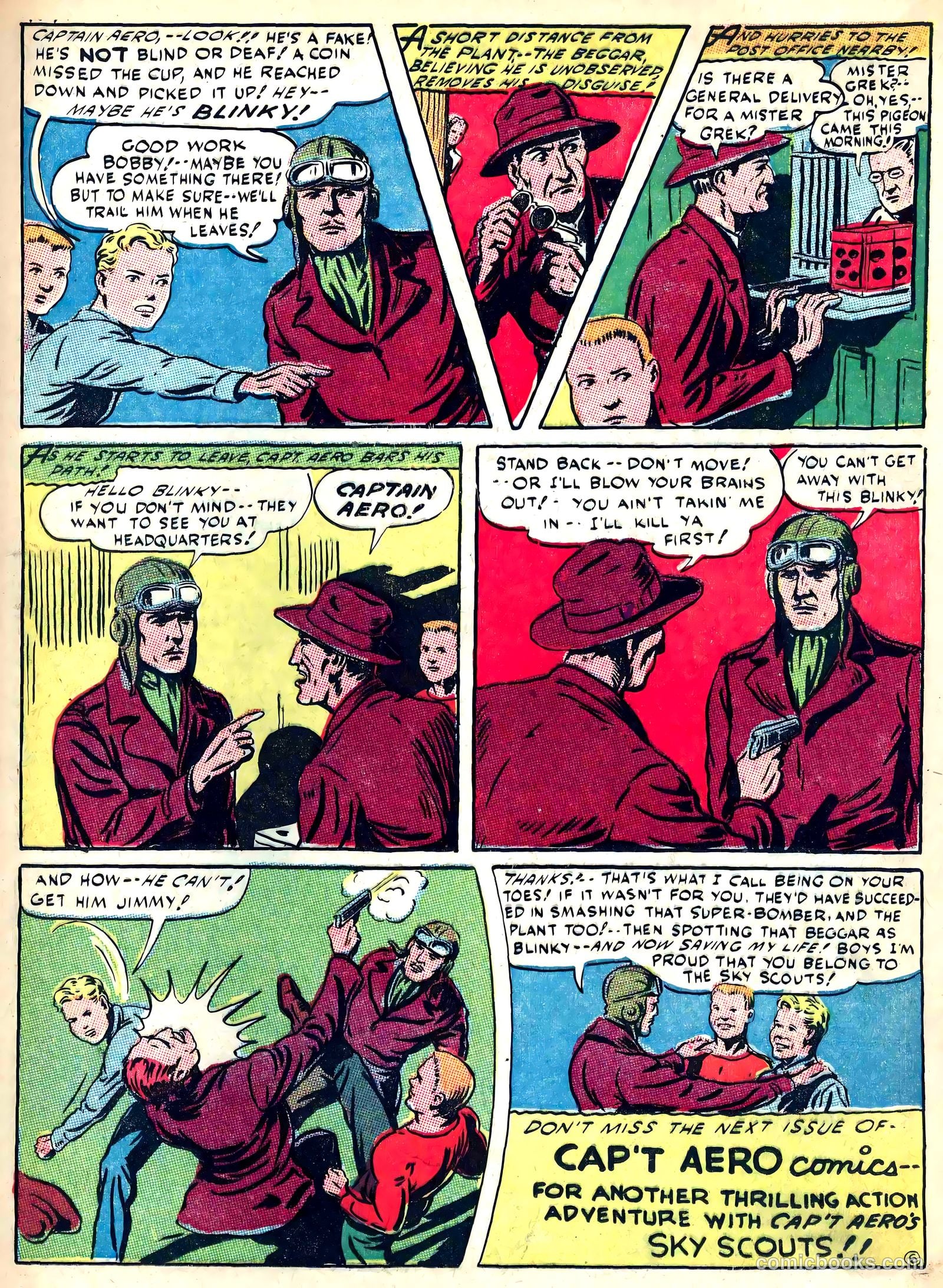 Captain Aero Comics #13 (1941) — page 43 of 60