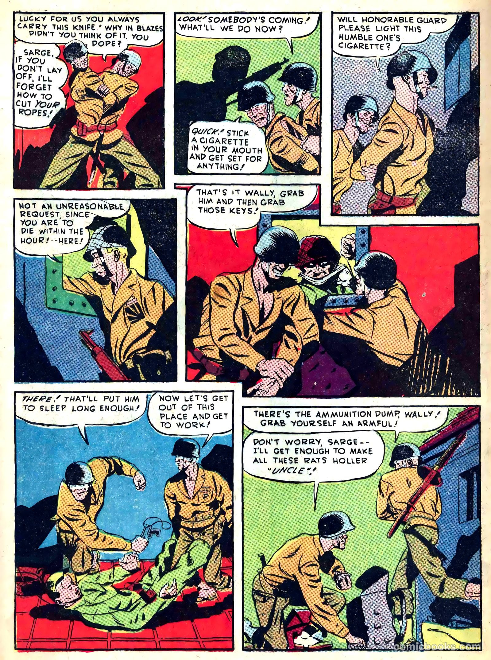 Captain Aero Comics #13 (1941) — page 50 of 60