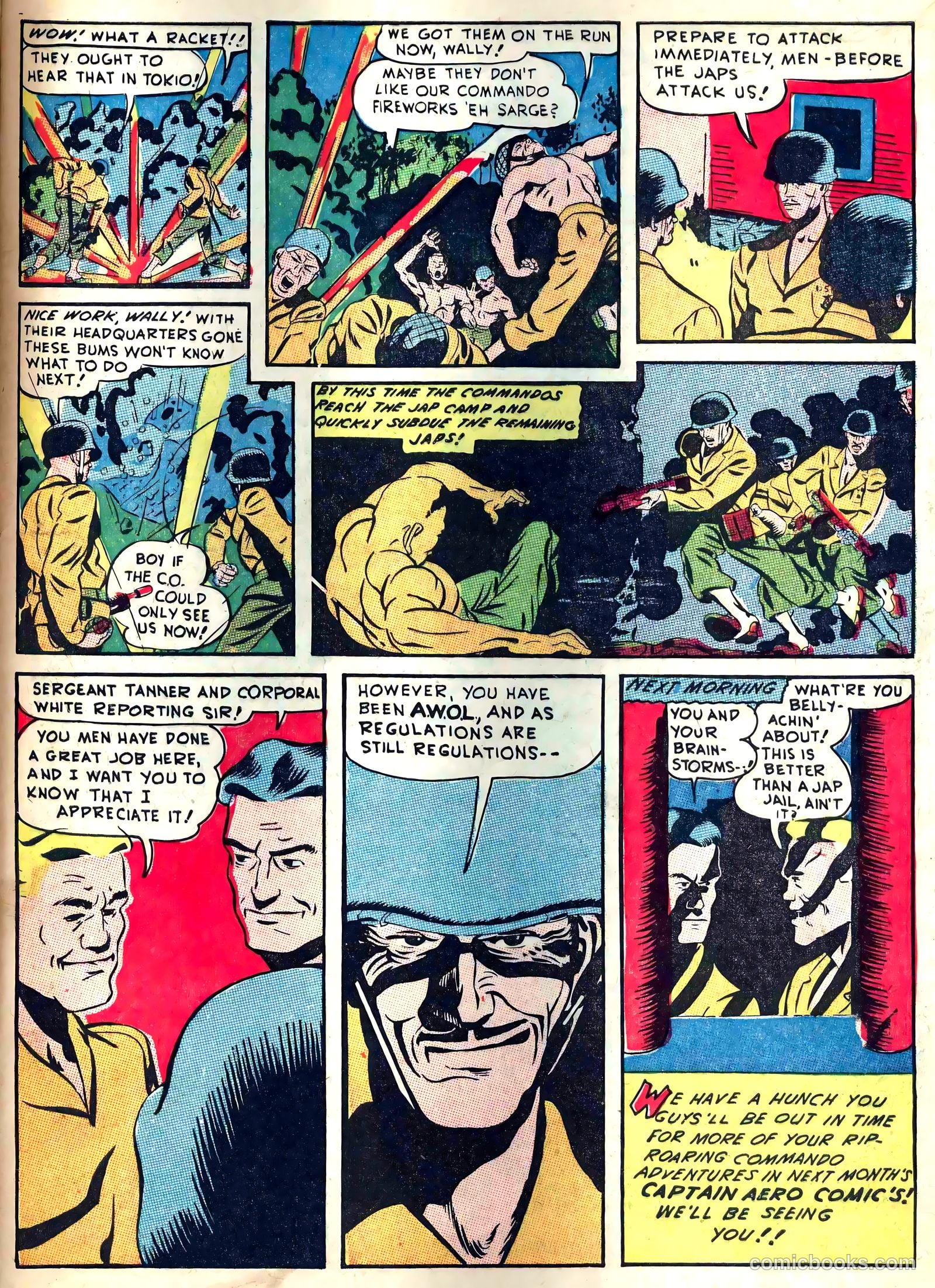 Captain Aero Comics #13 (1941) — page 51 of 60