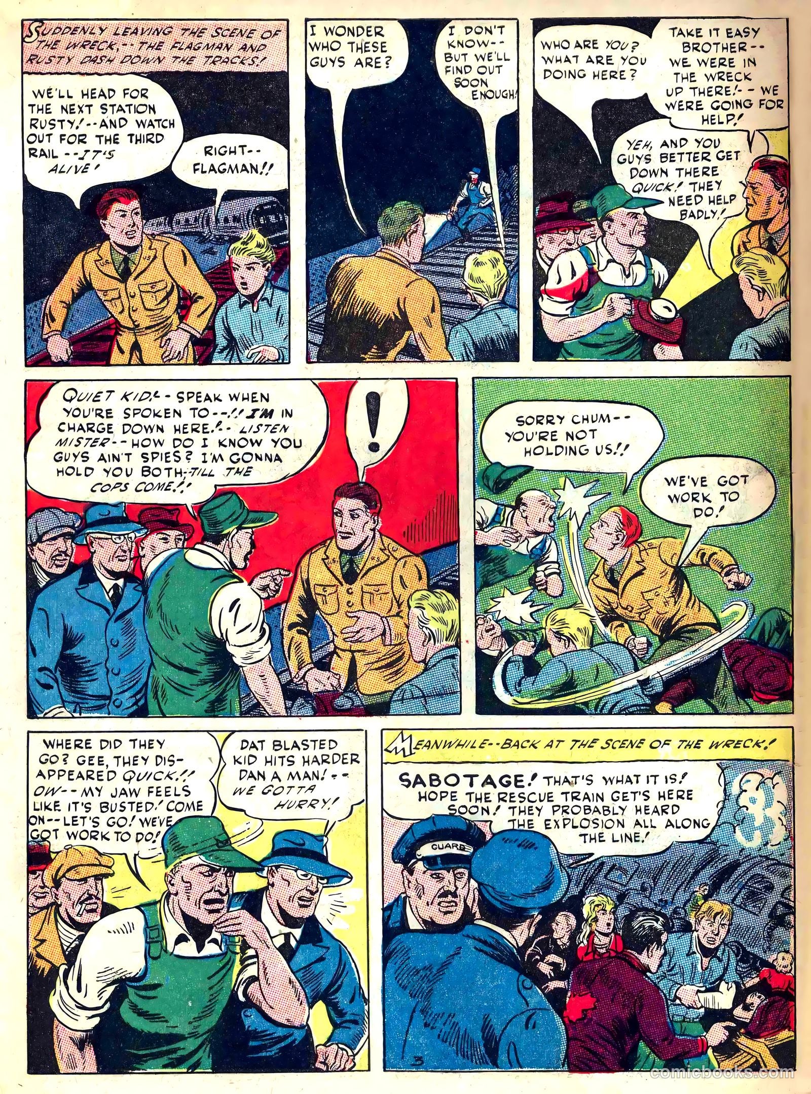 Captain Aero Comics #13 (1941) — page 54 of 60