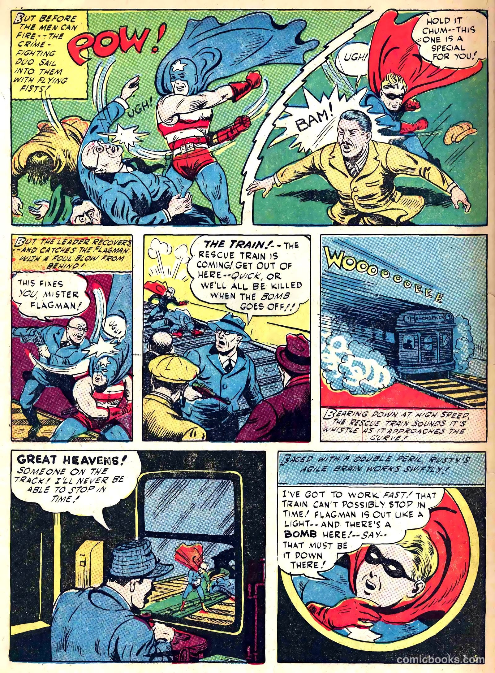 Captain Aero Comics #13 (1941) — page 56 of 60