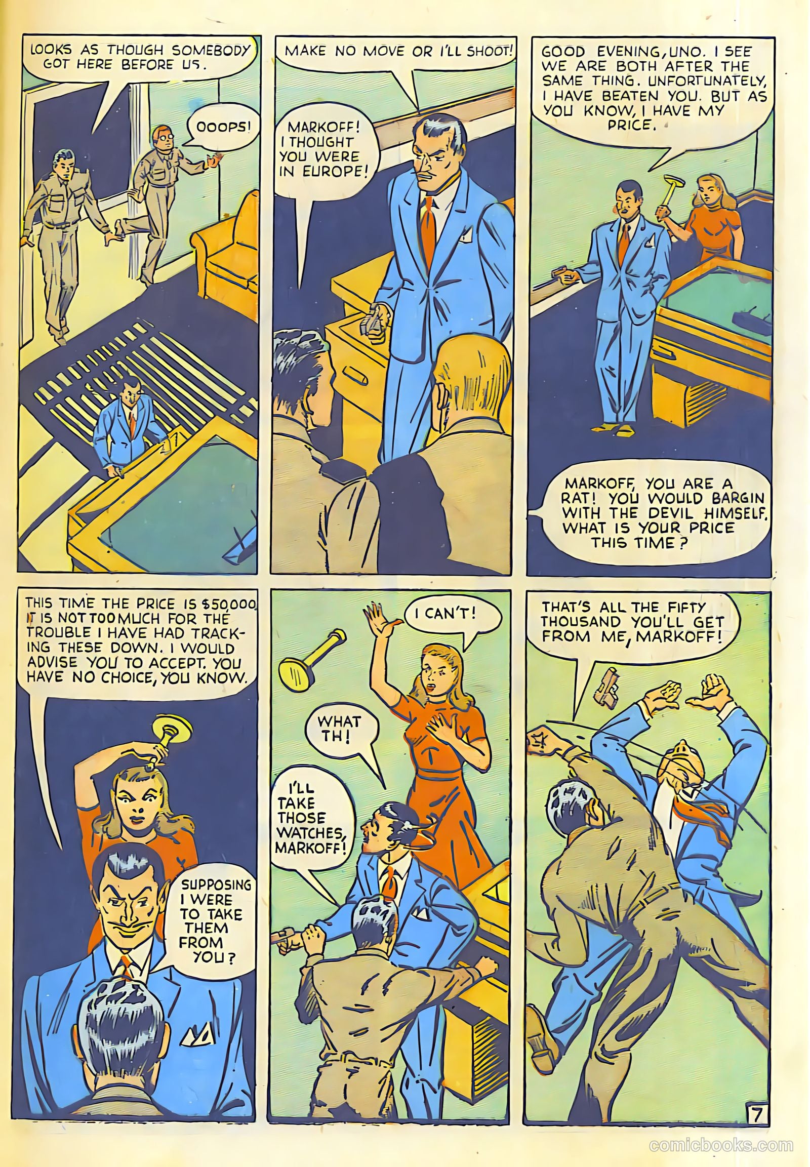 Super-Mystery Comics v6 #2 — page 8 of 50