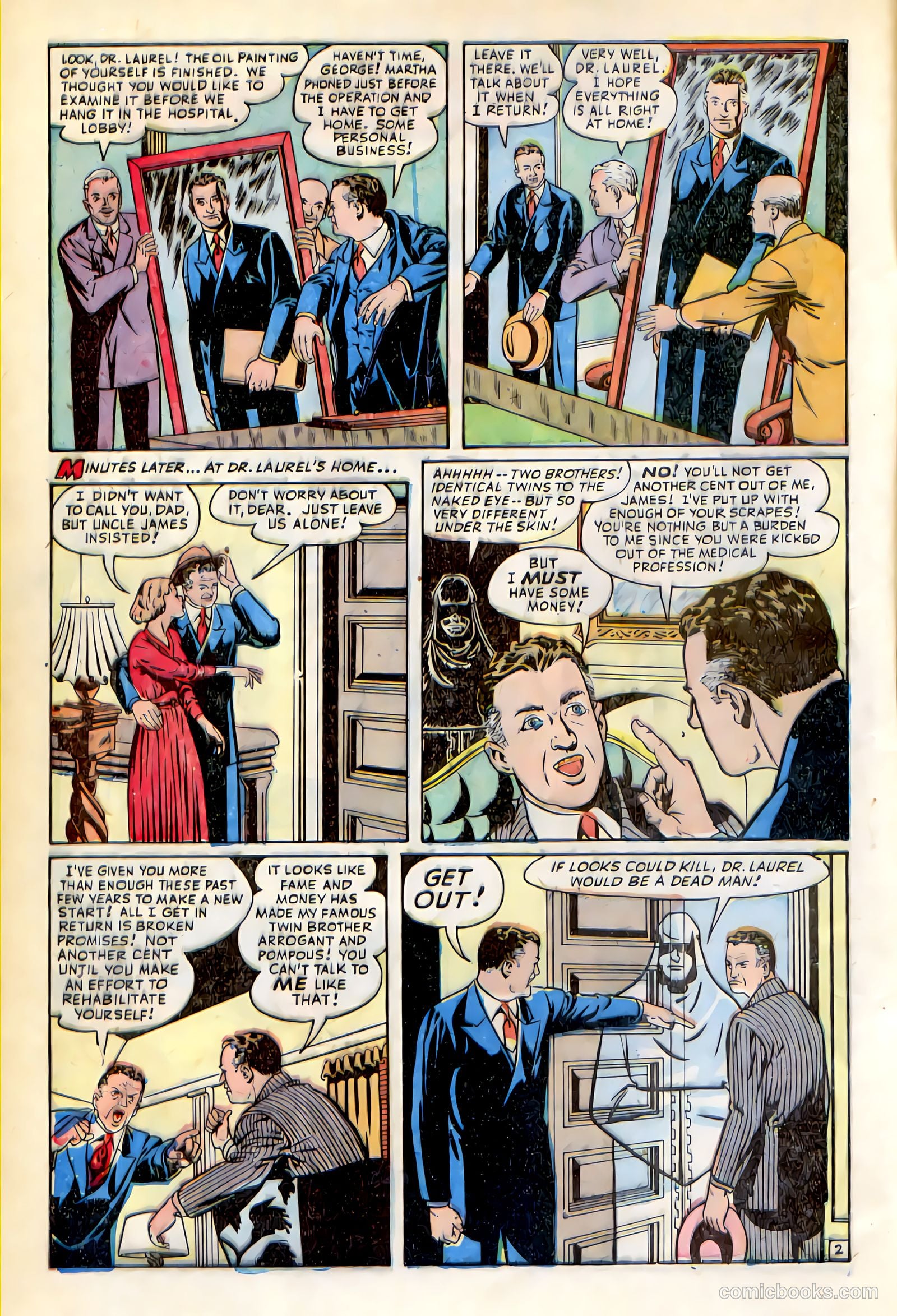 Super-Mystery Comics v8 #4 — page 4 of 36